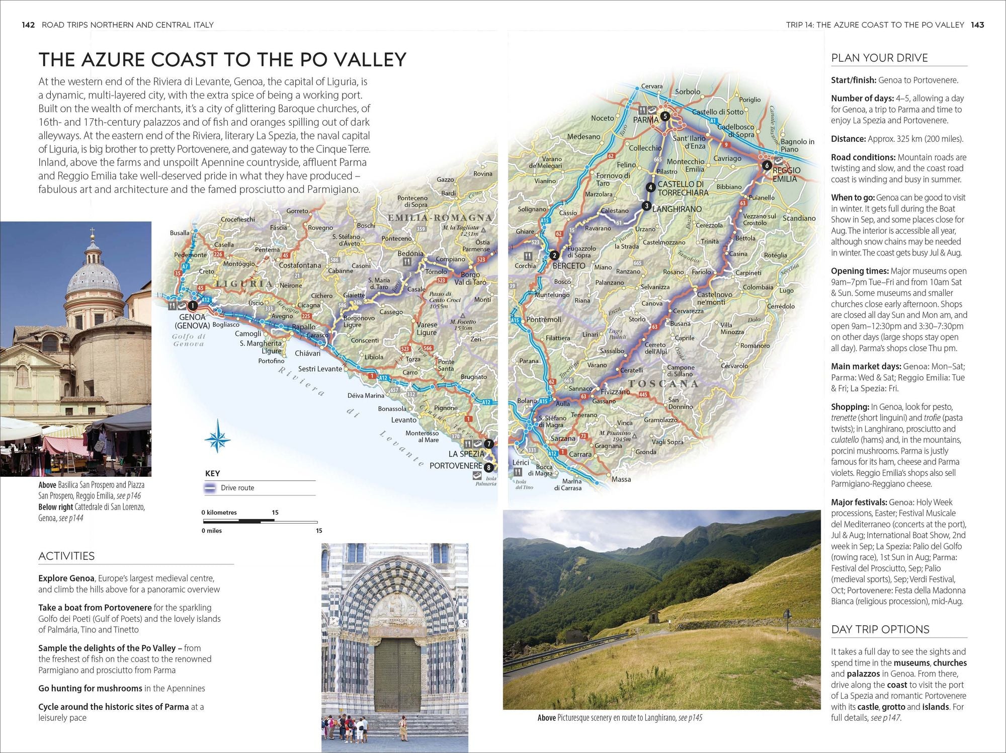 DK Road Trips Northern and Central Italy