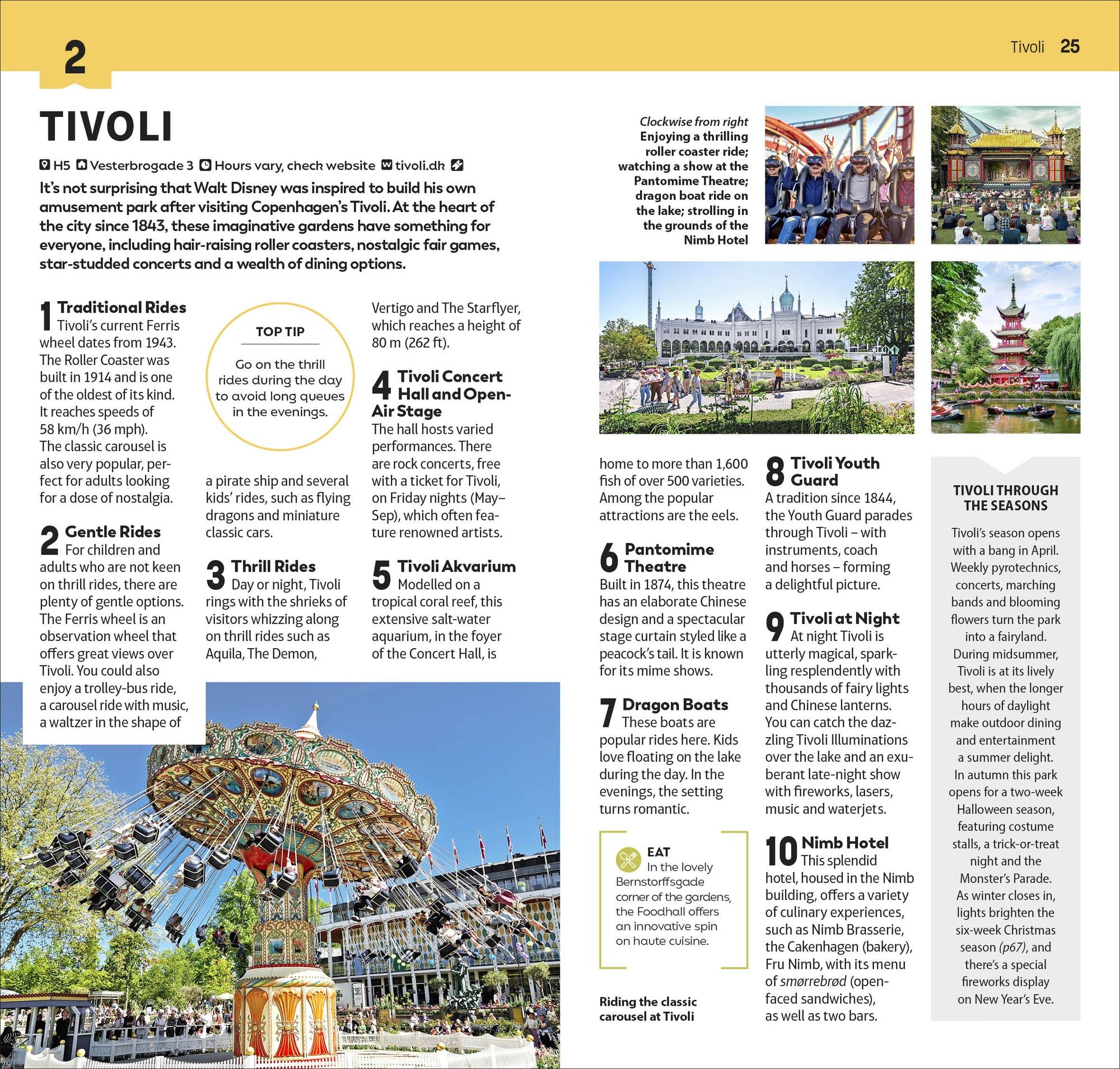 DK Top 10 Copenhagen: Top 10 lists for your perfect trip, plus an all-weather folded map