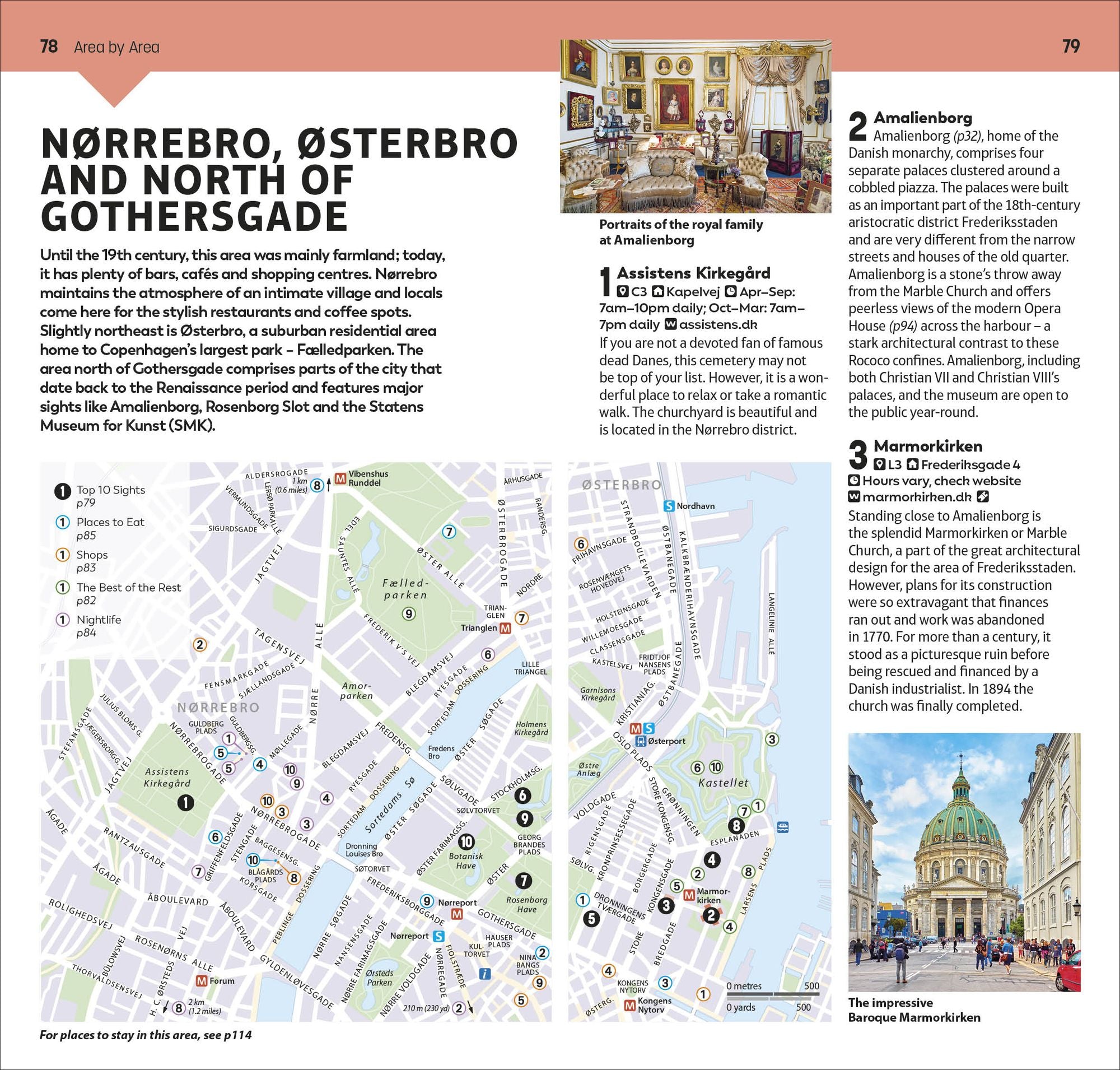 DK Top 10 Copenhagen: Top 10 lists for your perfect trip, plus an all-weather folded map