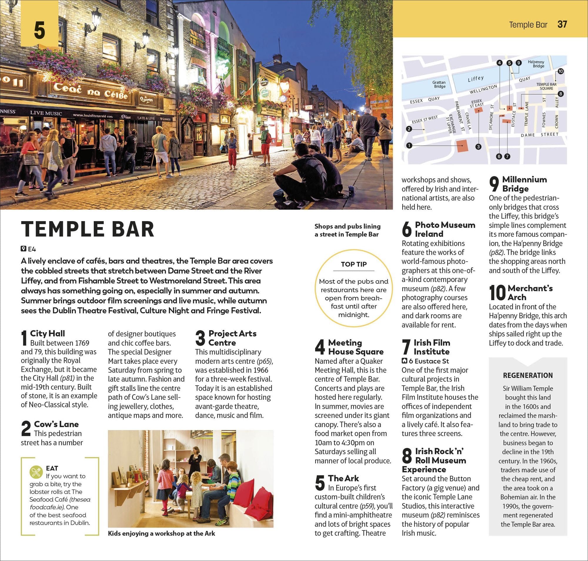DK Top 10 Dublin: Top 10 lists for your perfect trip, plus an all-weather folded map
