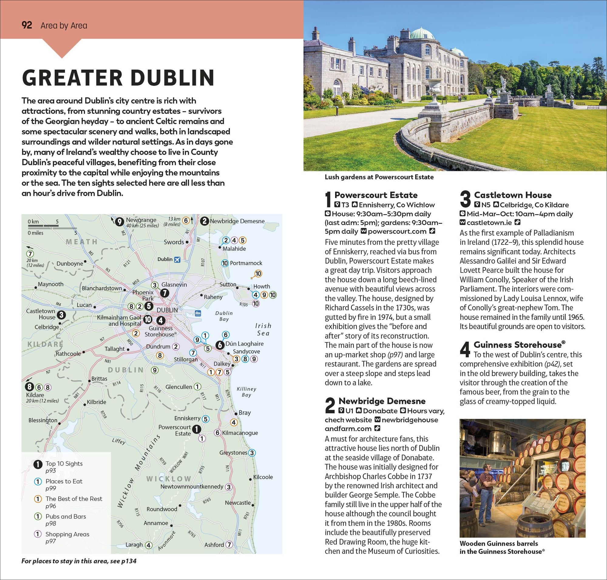 DK Top 10 Dublin: Top 10 lists for your perfect trip, plus an all-weather folded map