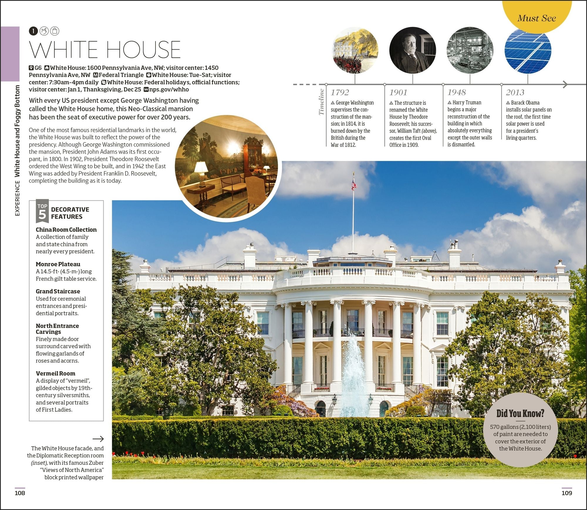 DK Washington, DC: Must-See Sights. Culture & History. Detailed Maps & Tours. Covers National Mall, Capitol Hill, & mor