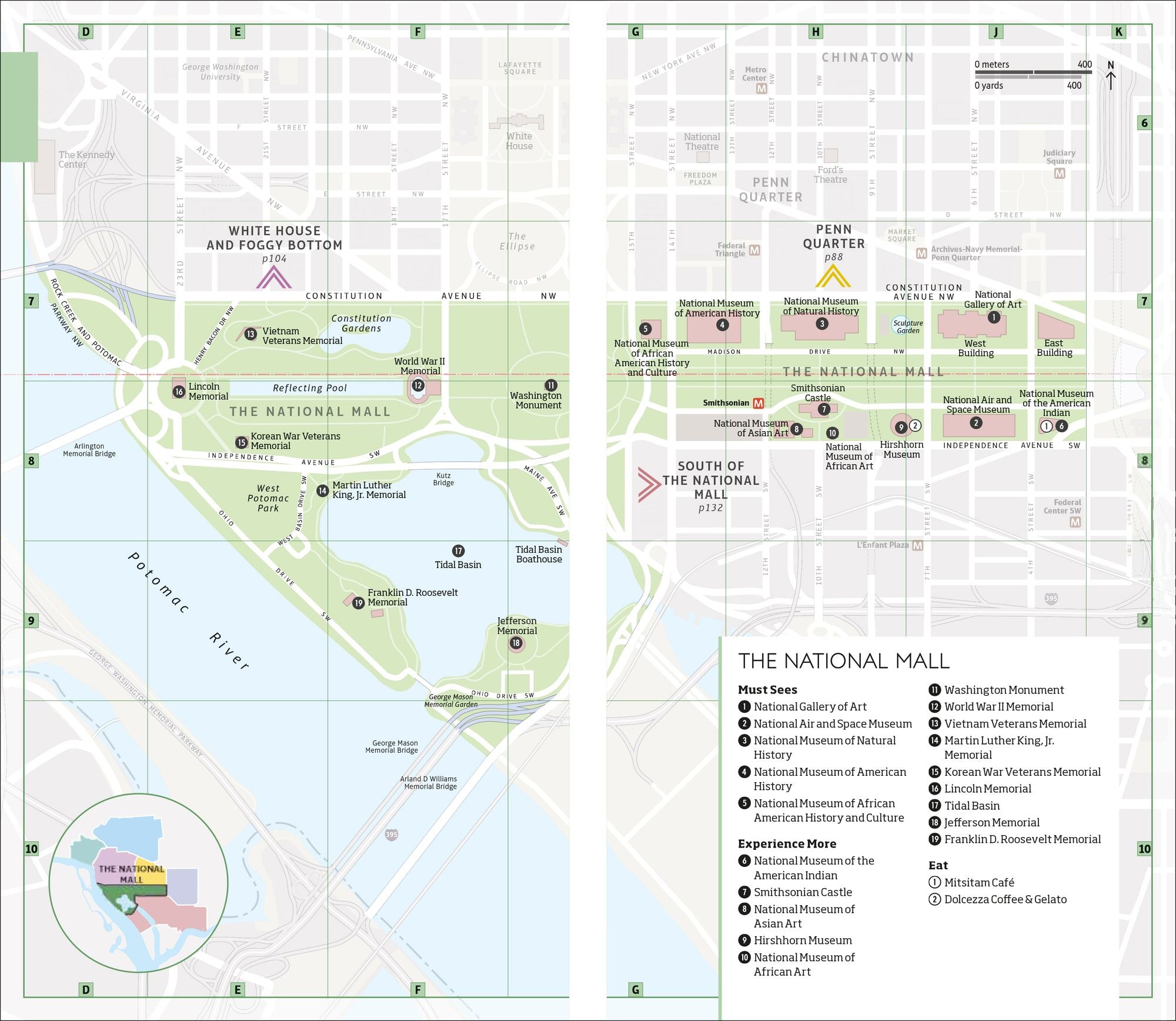 DK Washington, DC: Must-See Sights. Culture & History. Detailed Maps & Tours. Covers National Mall, Capitol Hill, & mor