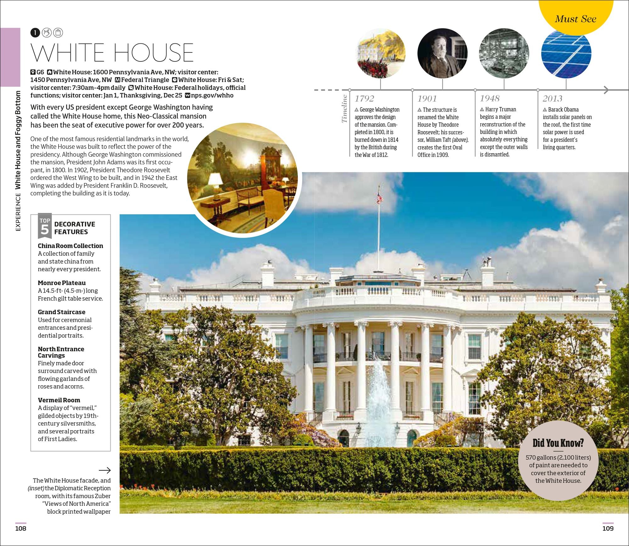 DK Washington, DC: Must-See Sights. Culture & History. Detailed Maps & Tours. Covers National Mall, Capitol Hill, & mor