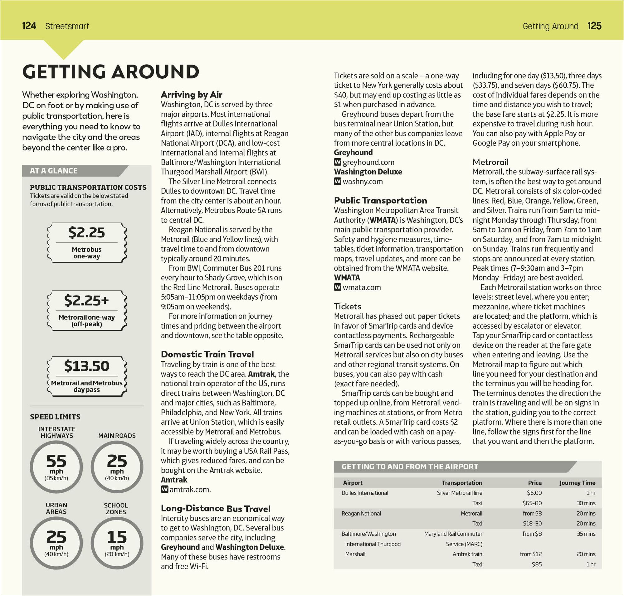DK Top 10 Washington, DC: Top 10 lists for your perfect trip, plus an all-weather folded map