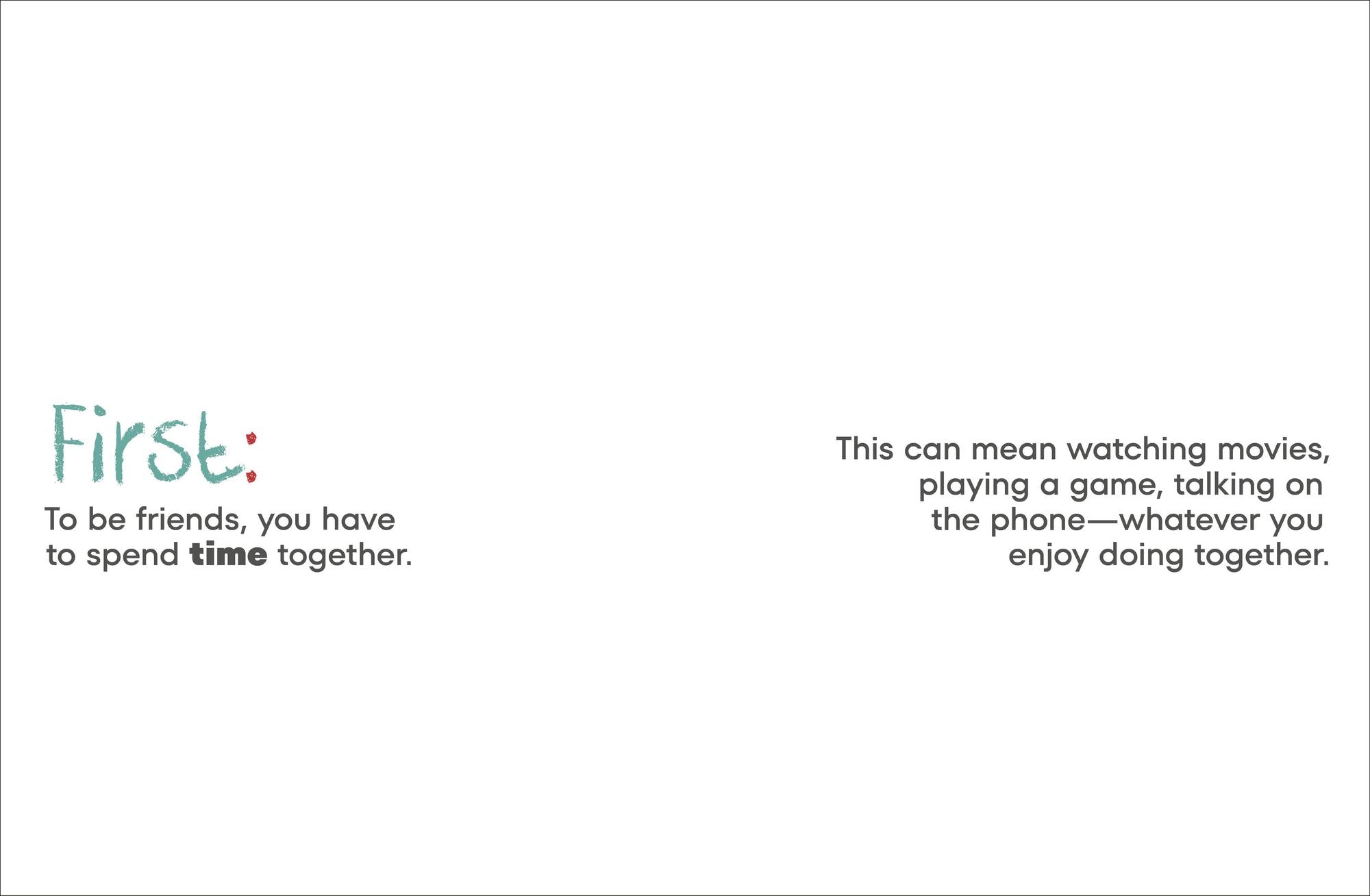 A Kids Book About Friendship