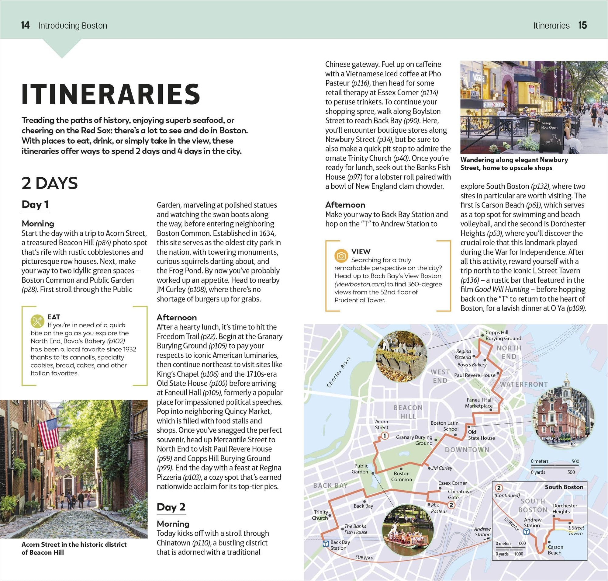 DK Top 10 Boston: Top 10 lists for your perfect trip, plus an all-weather folded map