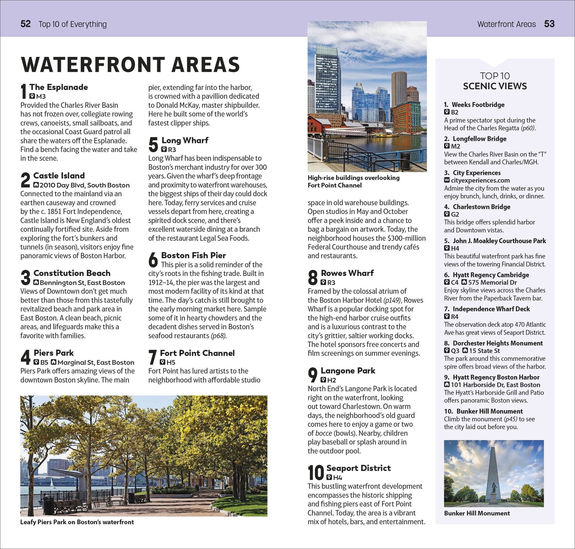 DK Top 10 Boston: Top 10 lists for your perfect trip, plus an all-weather folded map