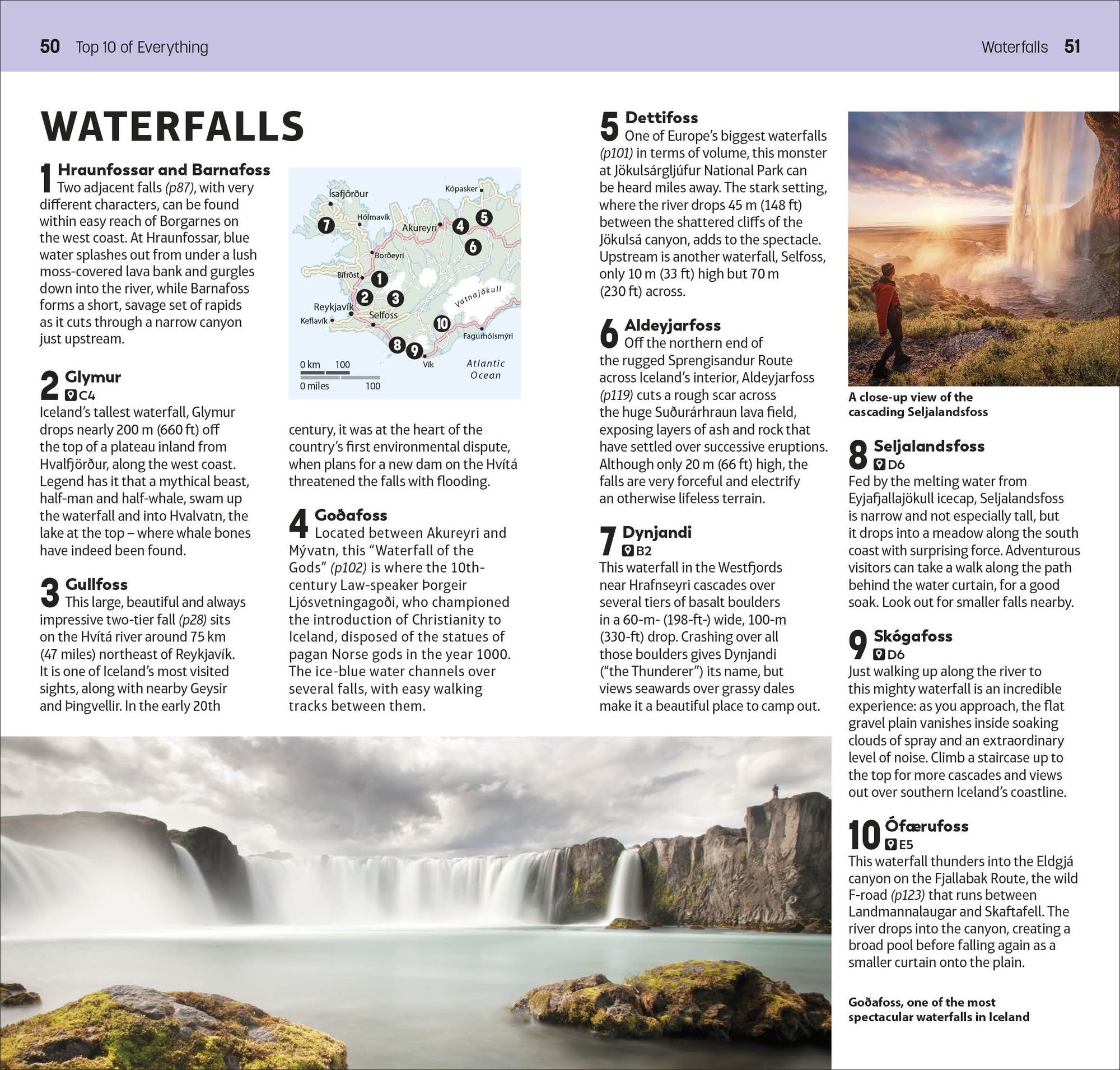 DK Top 10 Iceland: Top 10 lists for your perfect trip, plus an all-weather folded map