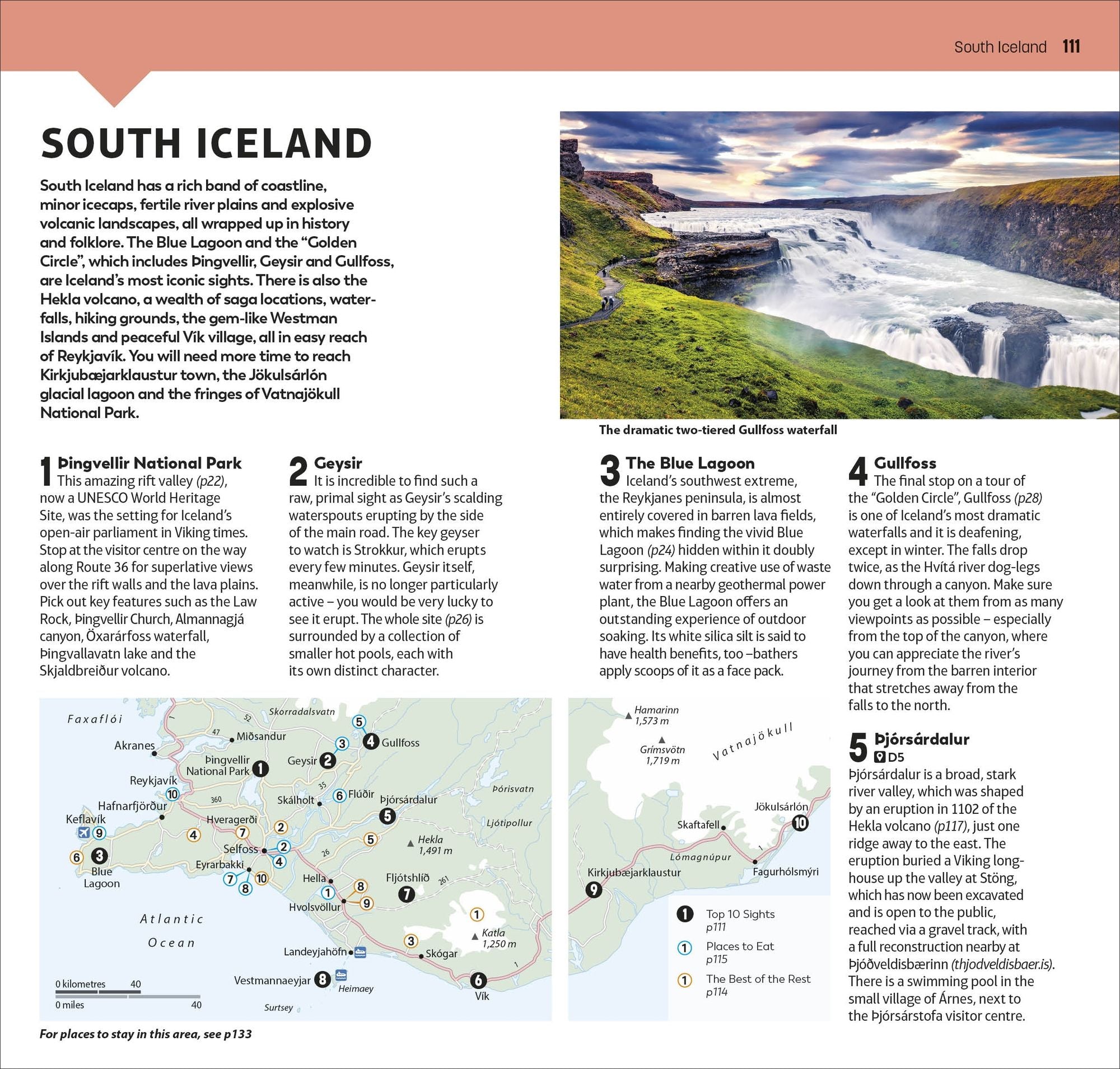 DK Top 10 Iceland: Top 10 lists for your perfect trip, plus an all-weather folded map