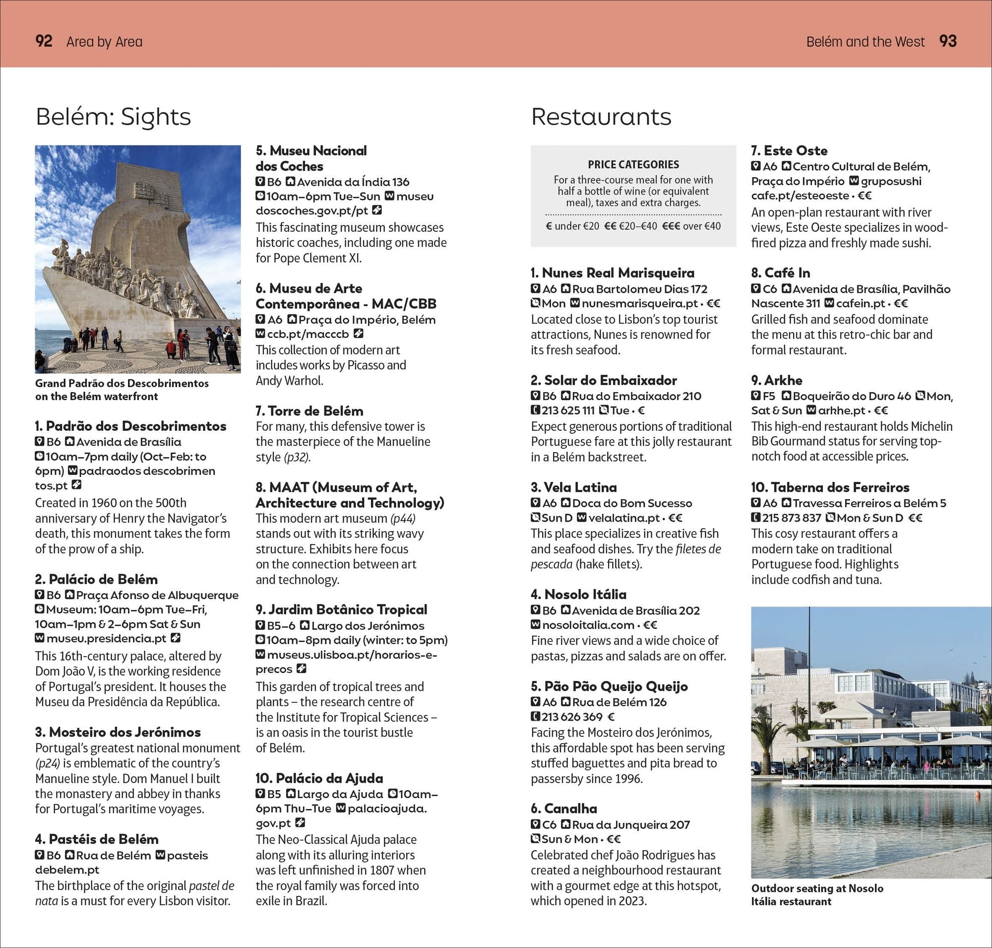DK Top 10 Lisbon: Top 10 lists for your perfect trip, plus an all-weather folded map