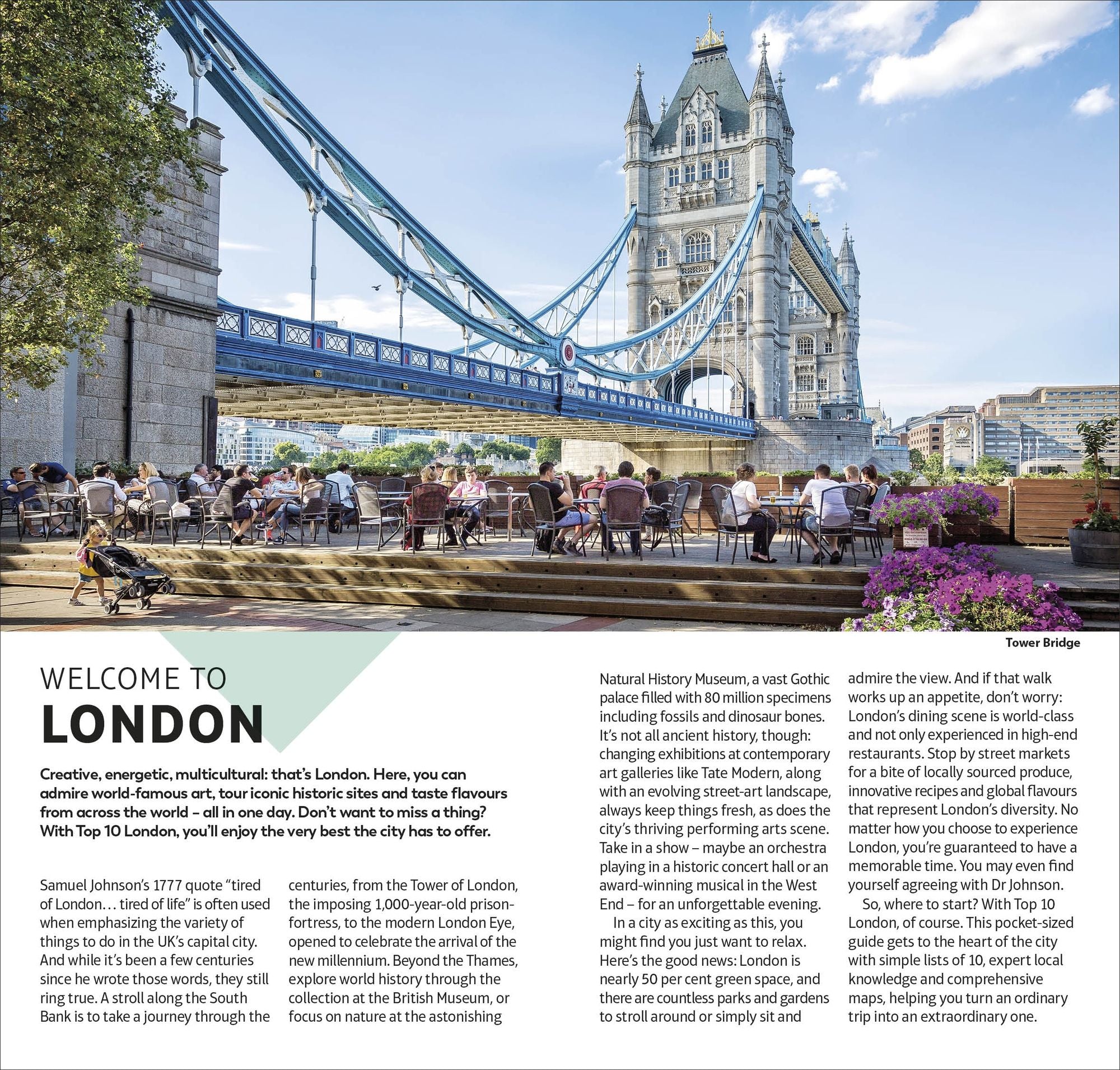 DK Top 10 London: Top 10 lists for your perfect trip, plus an all-weather folded map