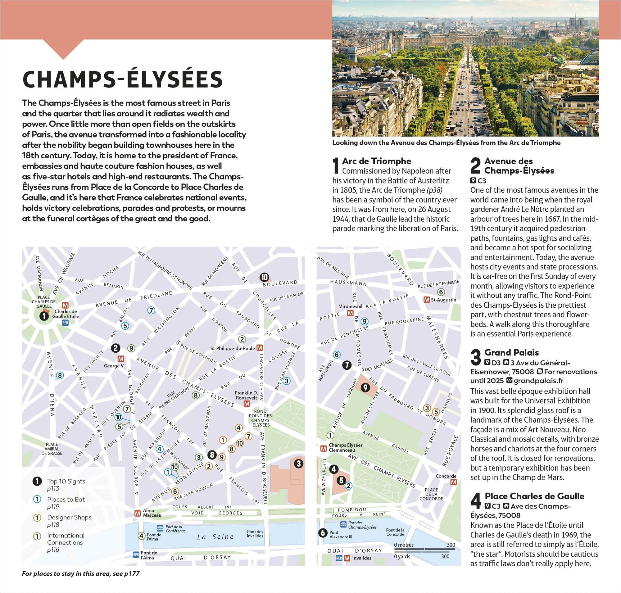 DK Top 10 Paris: Top 10 lists for your perfect trip, plus an all-weather folded map