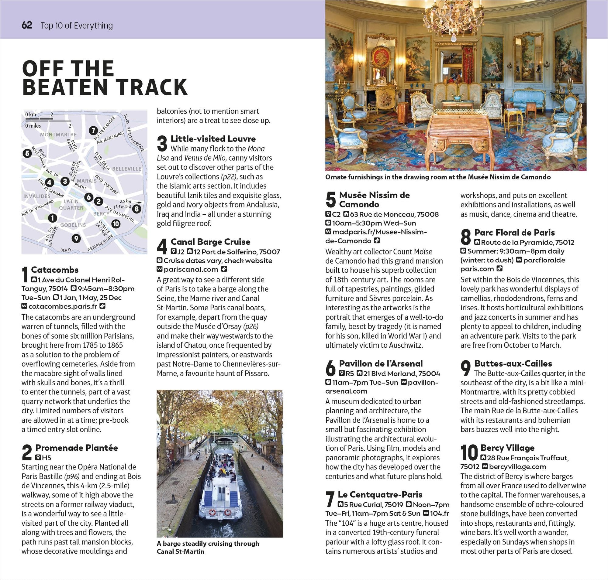 DK Top 10 Paris: Top 10 lists for your perfect trip, plus an all-weather folded map