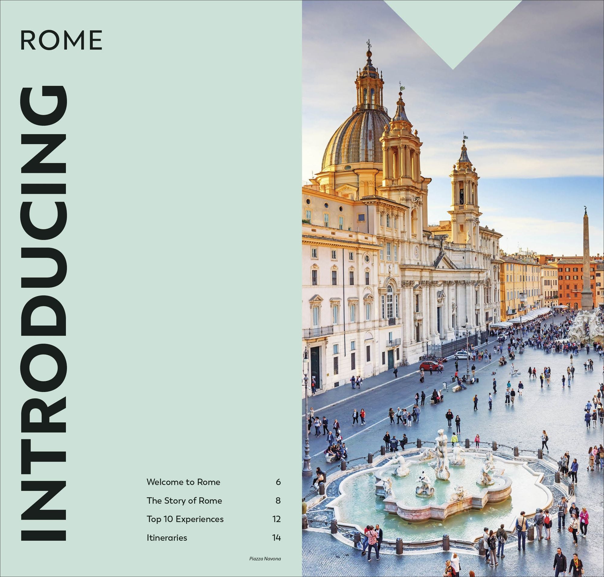 DK Top 10 Rome: Top 10 lists for your perfect trip, plus an all-weather folded map