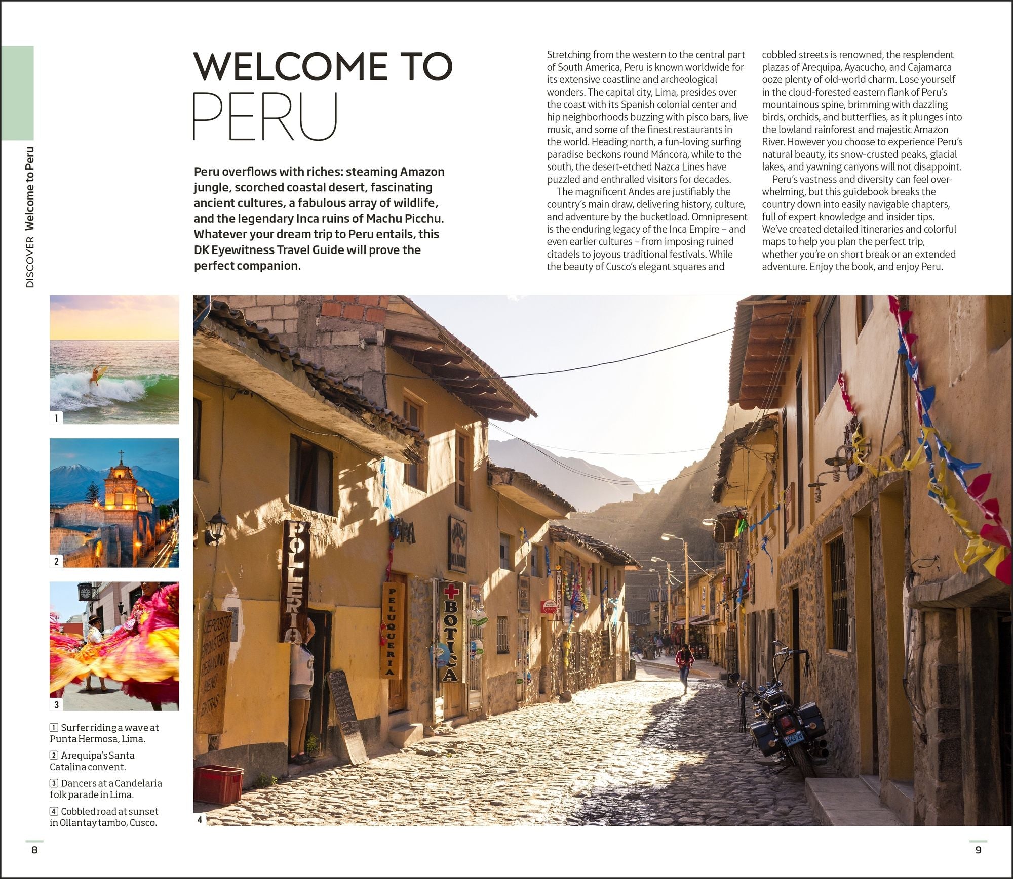 DK Peru: Must-See Sights. Culture & History. Detailed Maps & Tours. Covers Cusco, Machu Picchu, Lima, & more