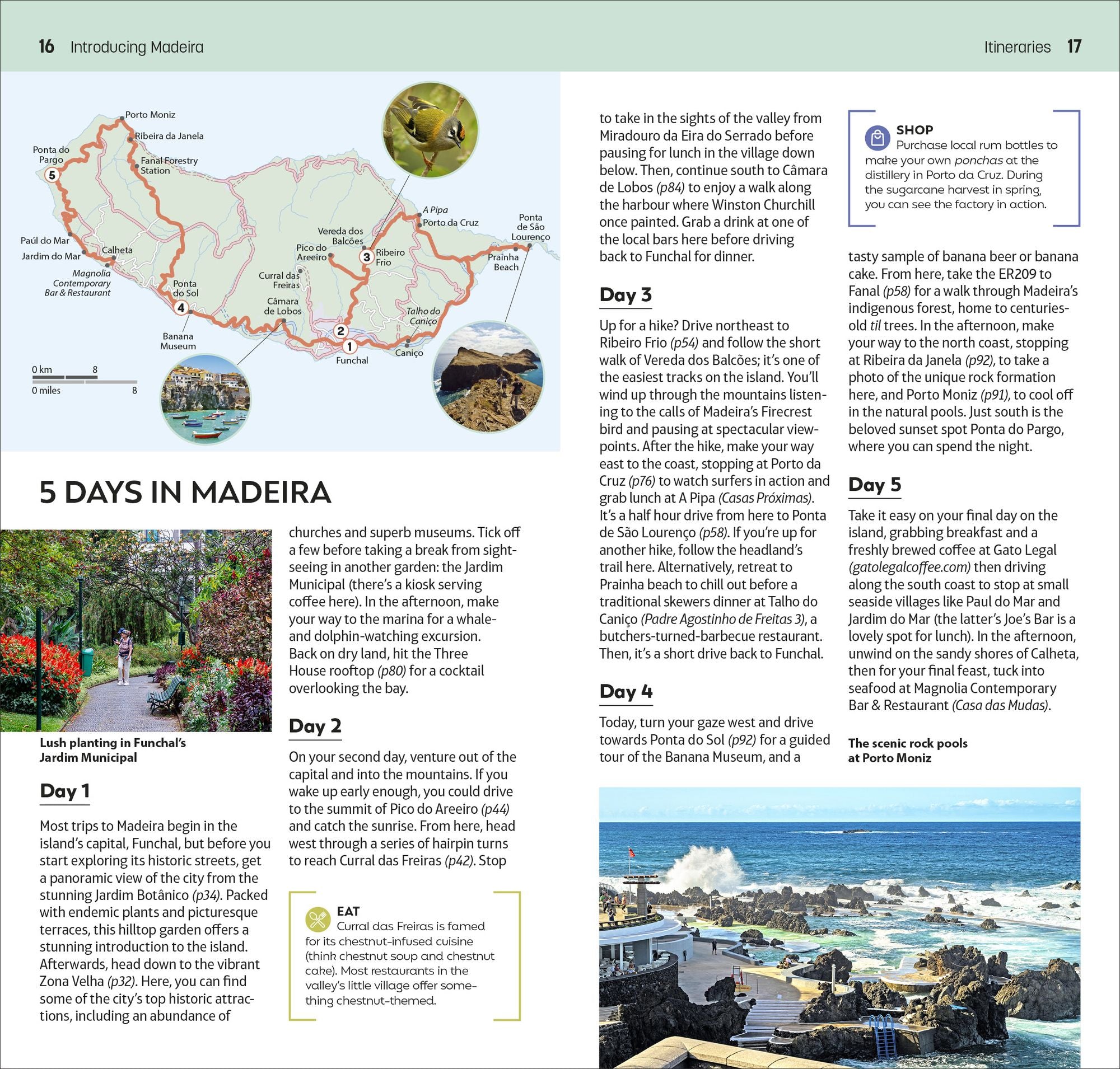 DK Top 10 Madeira: Top 10 lists for your perfect trip, plus an all-weather folded map
