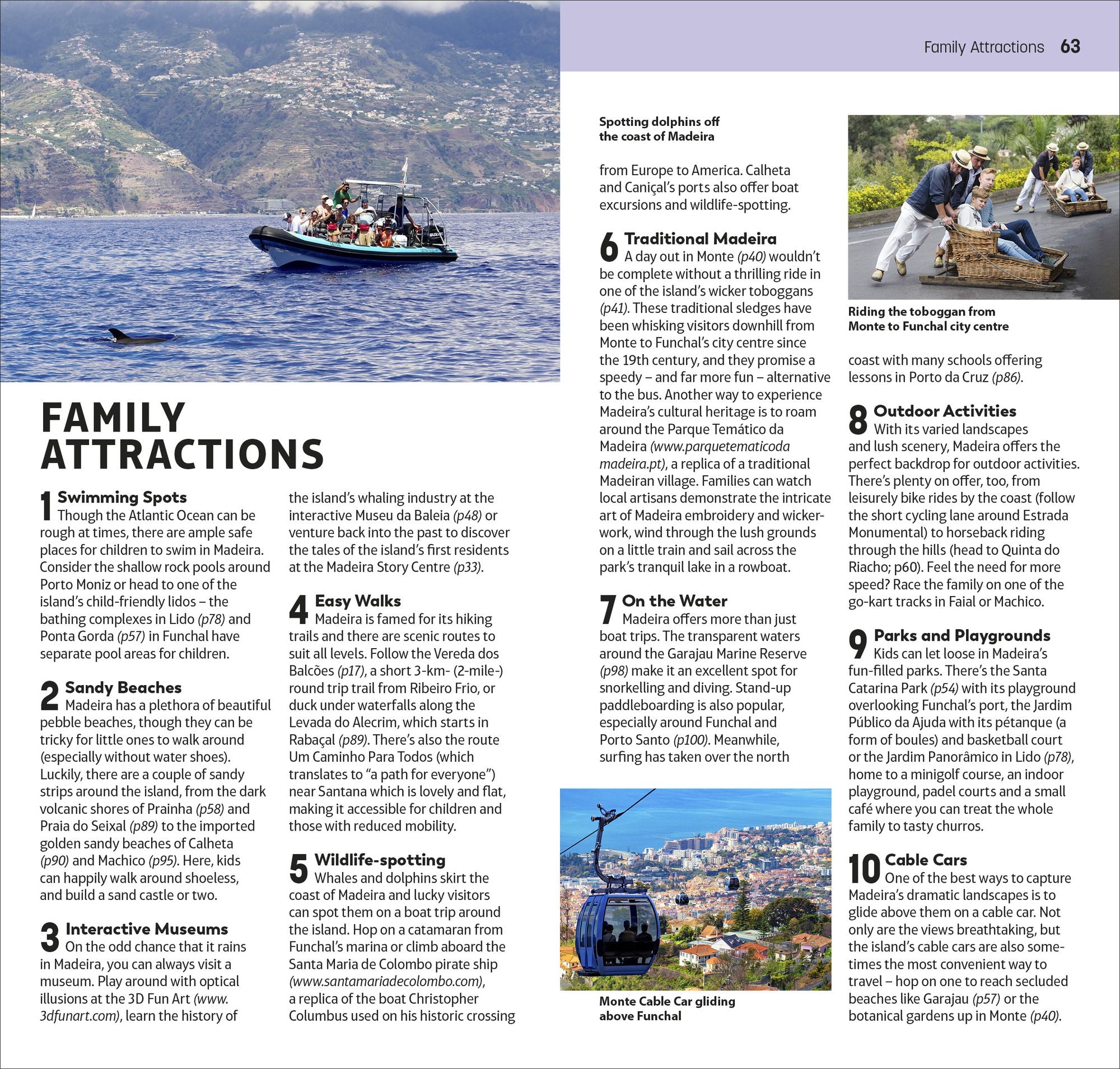 DK Top 10 Madeira: Top 10 lists for your perfect trip, plus an all-weather folded map
