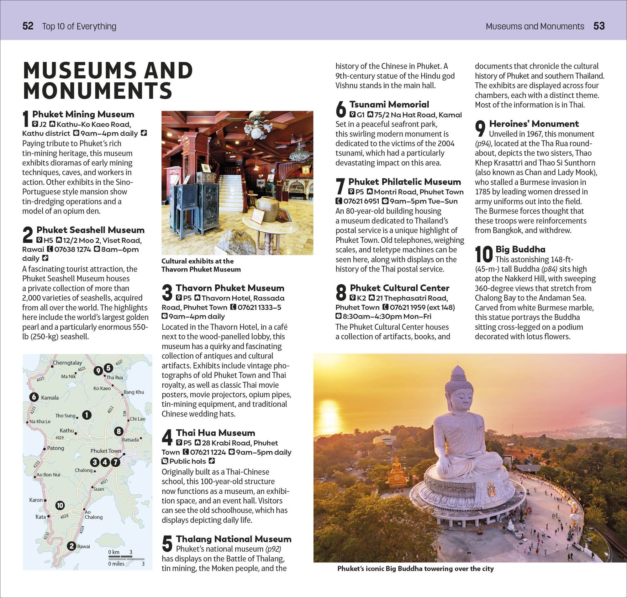 DK Top 10 Phuket: Top 10 lists for your perfect trip, plus an all-weather folded map