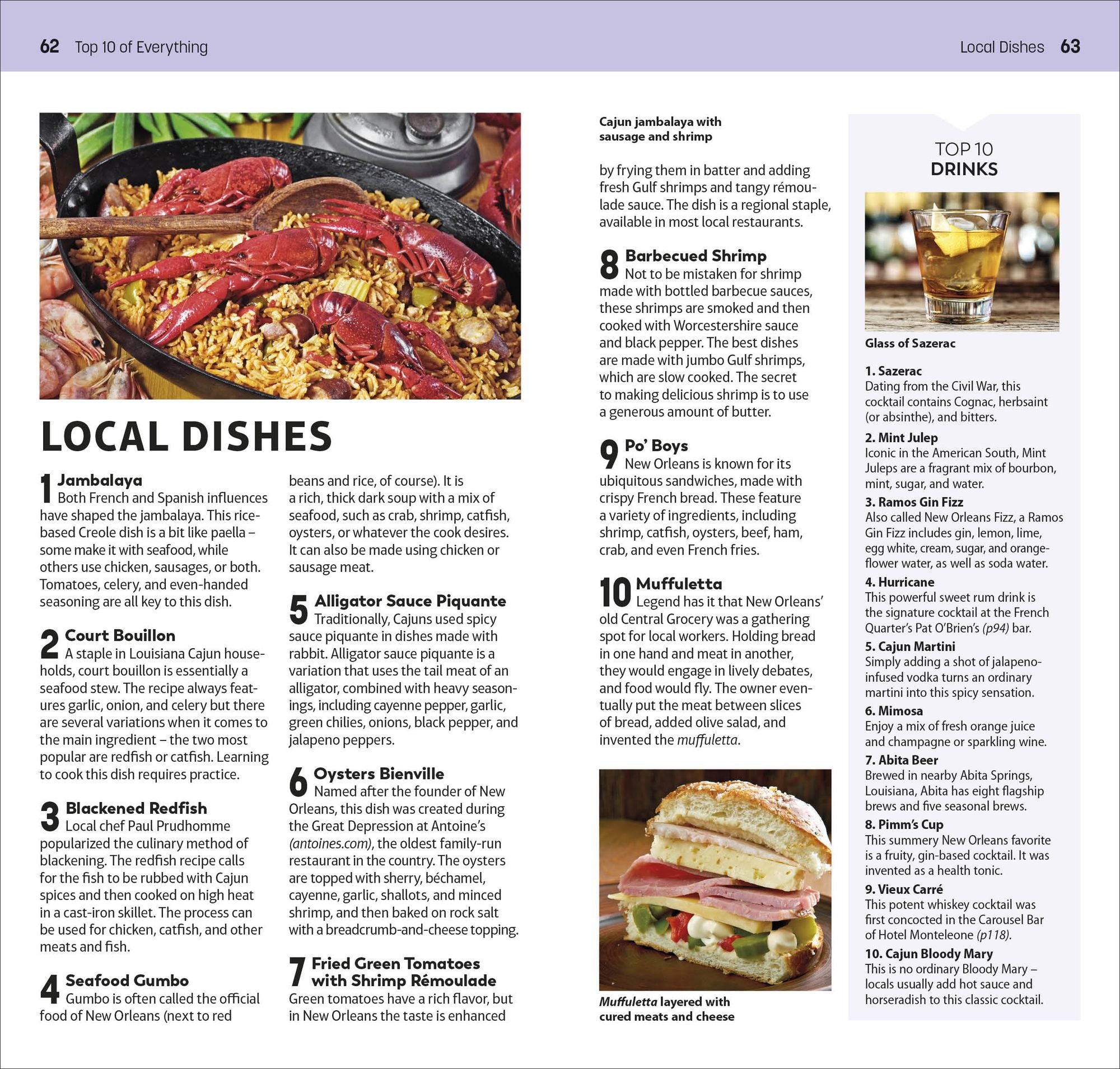 DK Top 10 New Orleans: Top 10 lists for your perfect trip, plus an all-weather folded map