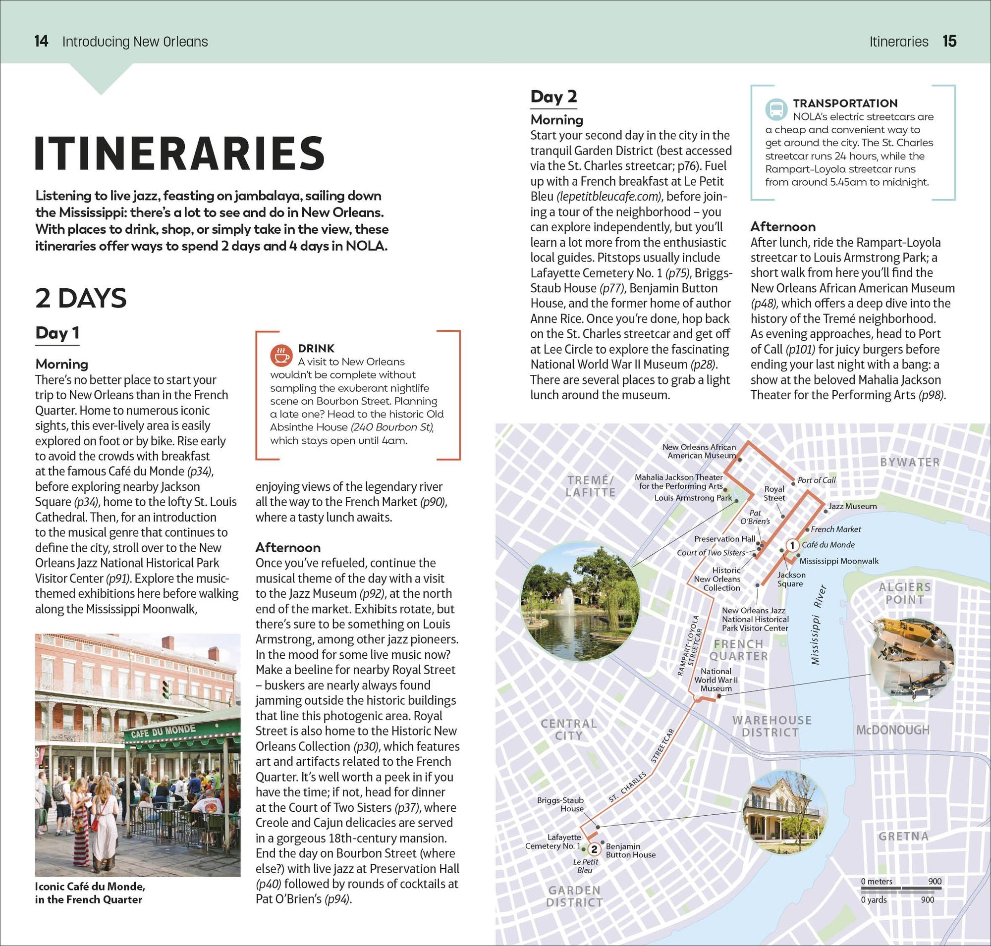DK Top 10 New Orleans: Top 10 lists for your perfect trip, plus an all-weather folded map