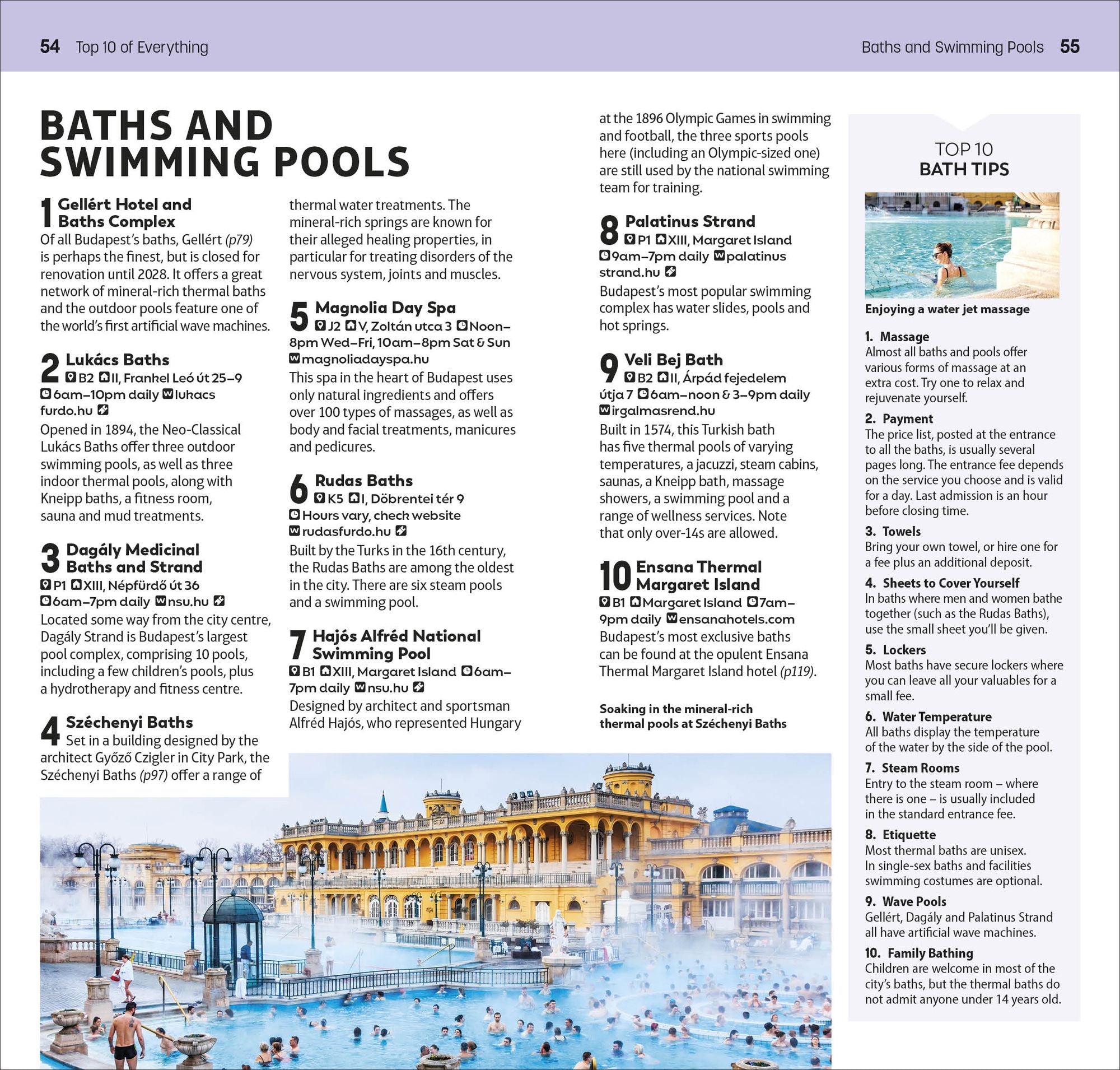 DK Top 10 Budapest: Top 10 lists for your perfect trip, plus an all-weather folded map