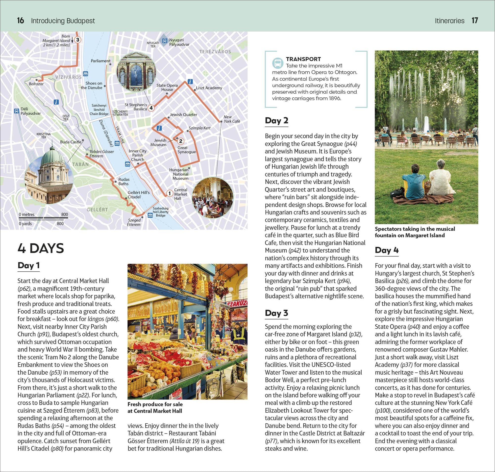 DK Top 10 Budapest: Top 10 lists for your perfect trip, plus an all-weather folded map