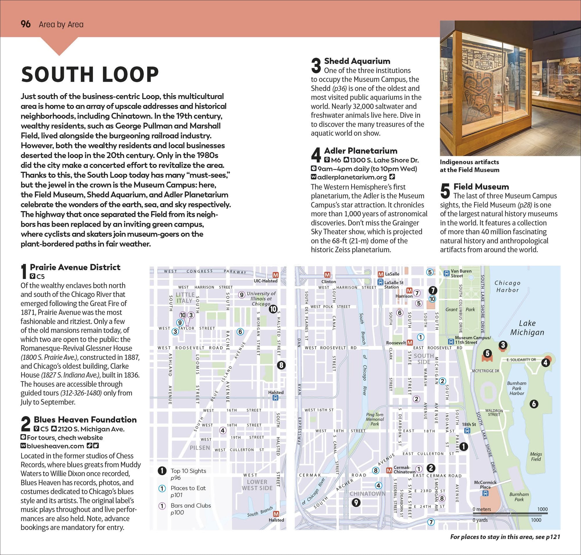 DK Top 10 Chicago: Top 10 lists for your perfect trip, plus an all-weather folded map