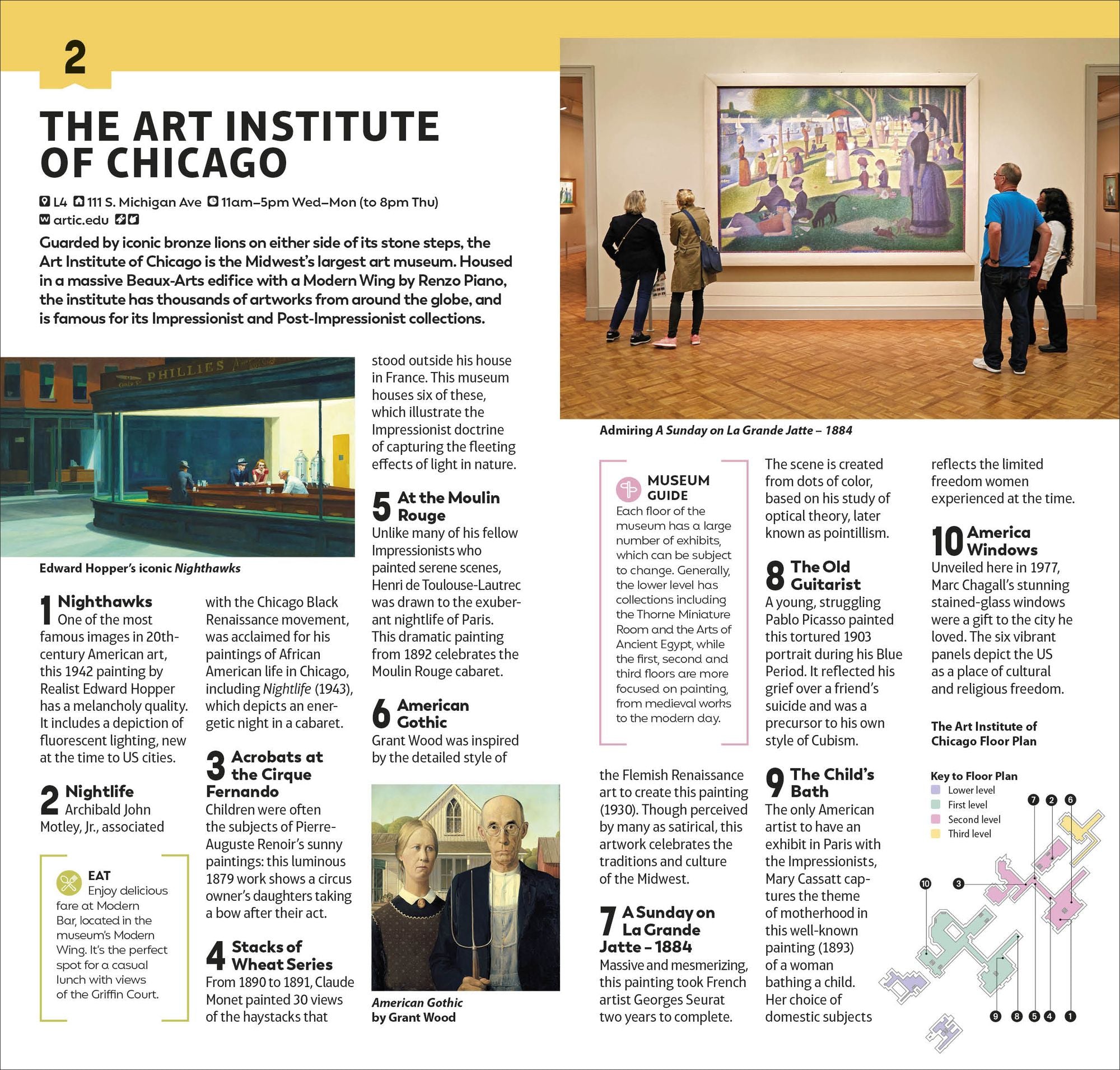 DK Top 10 Chicago: Top 10 lists for your perfect trip, plus an all-weather folded map