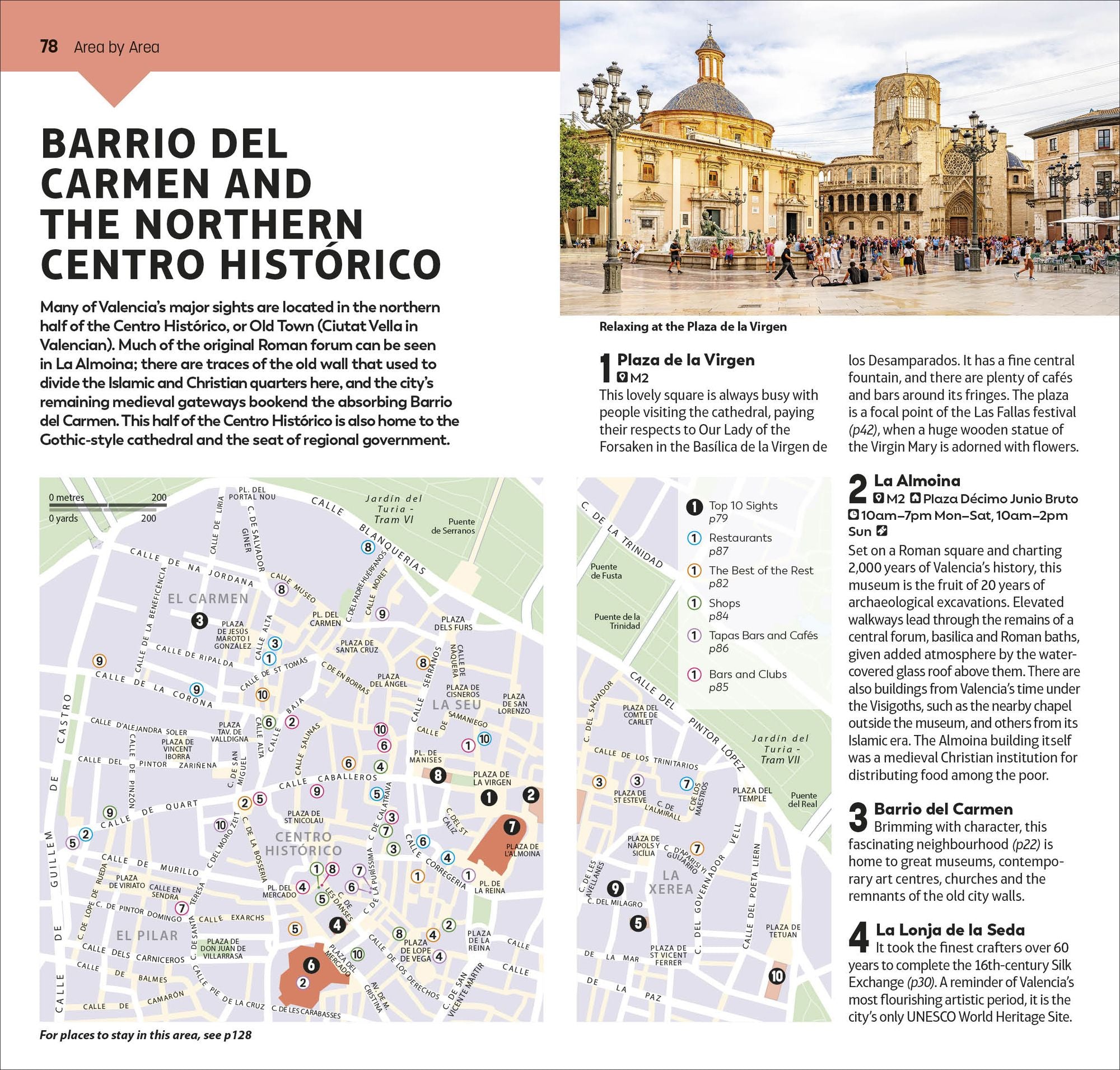 DK Top 10 Valencia: Top 10 lists for your perfect trip, plus an all-weather folded map