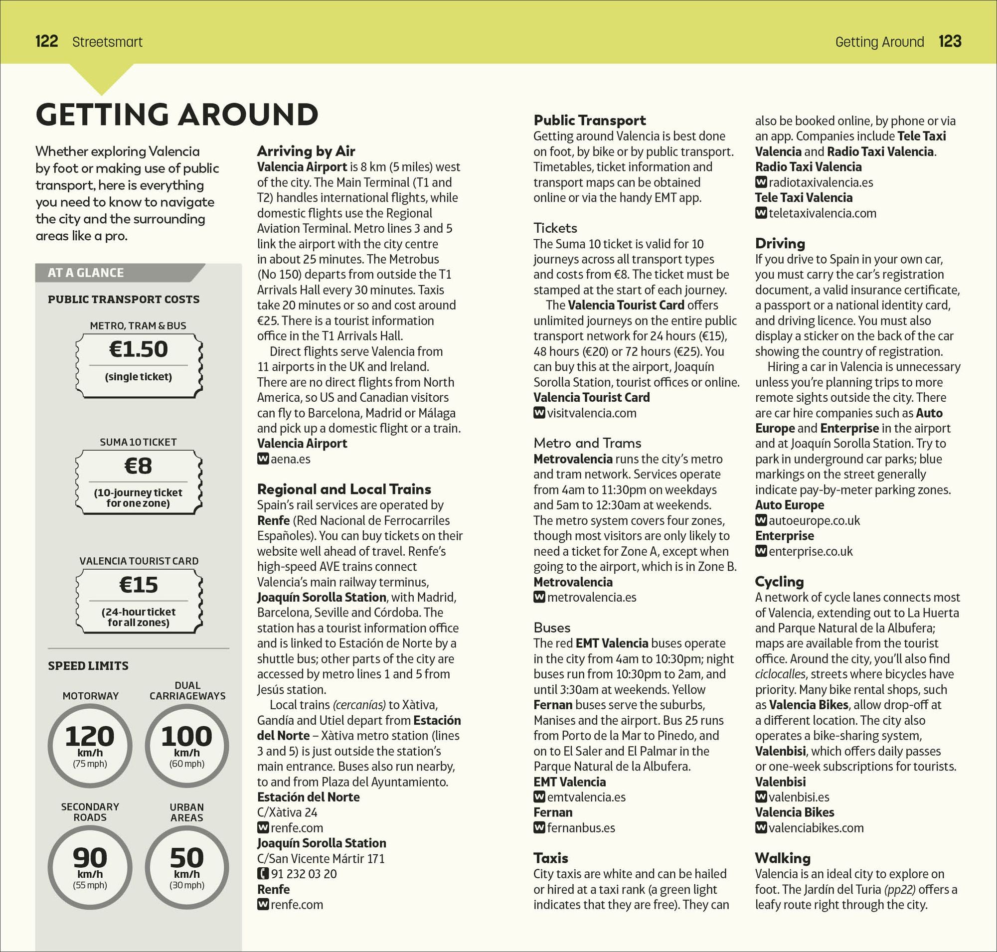 DK Top 10 Valencia: Top 10 lists for your perfect trip, plus an all-weather folded map