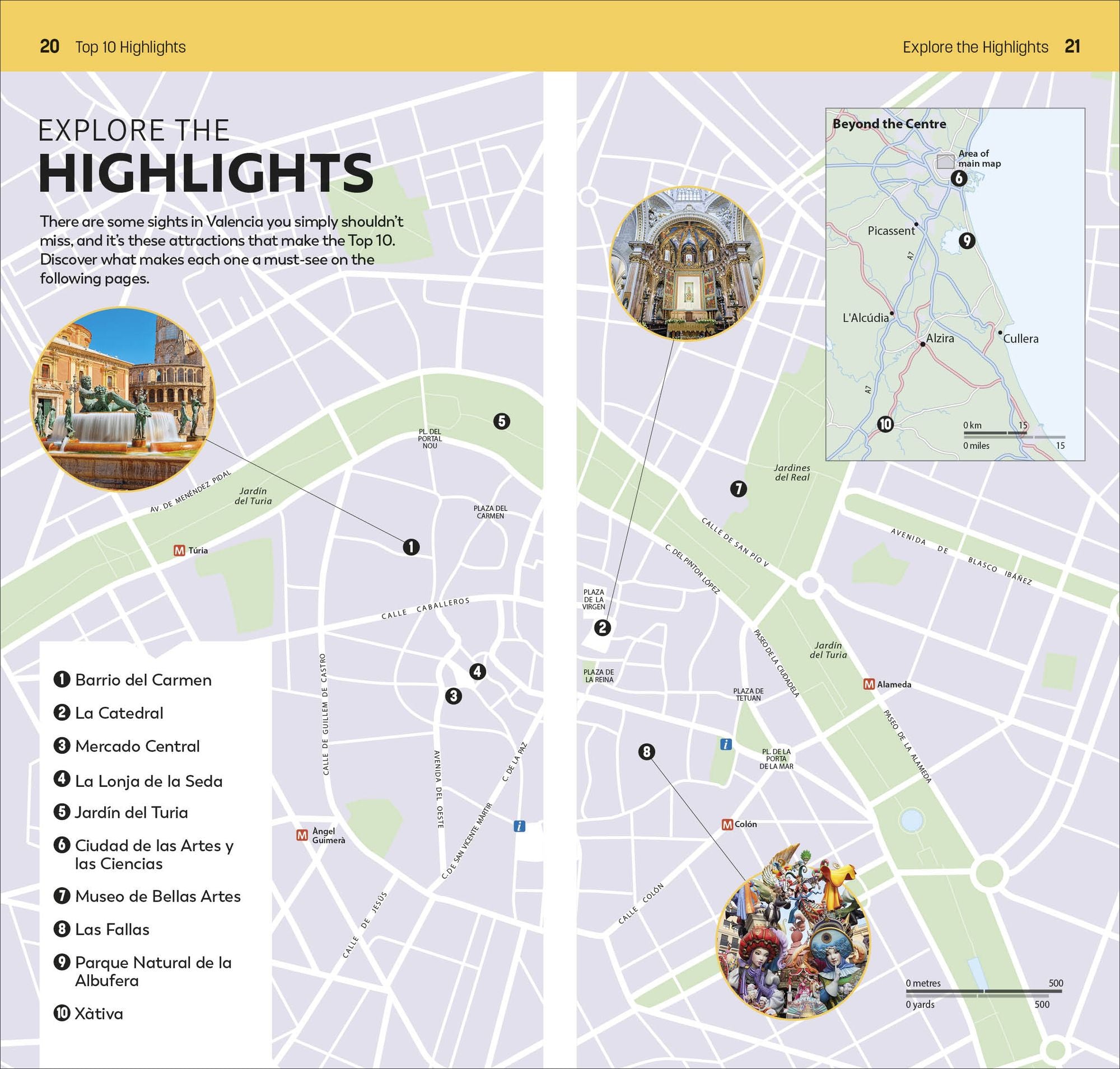 DK Top 10 Valencia: Top 10 lists for your perfect trip, plus an all-weather folded map