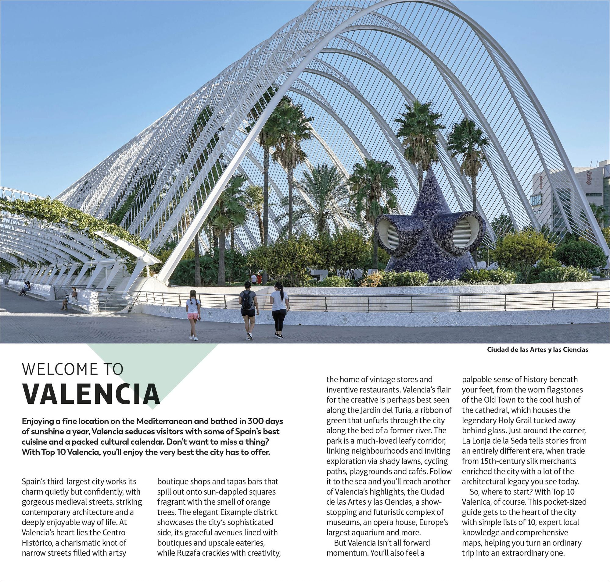 DK Top 10 Valencia: Top 10 lists for your perfect trip, plus an all-weather folded map