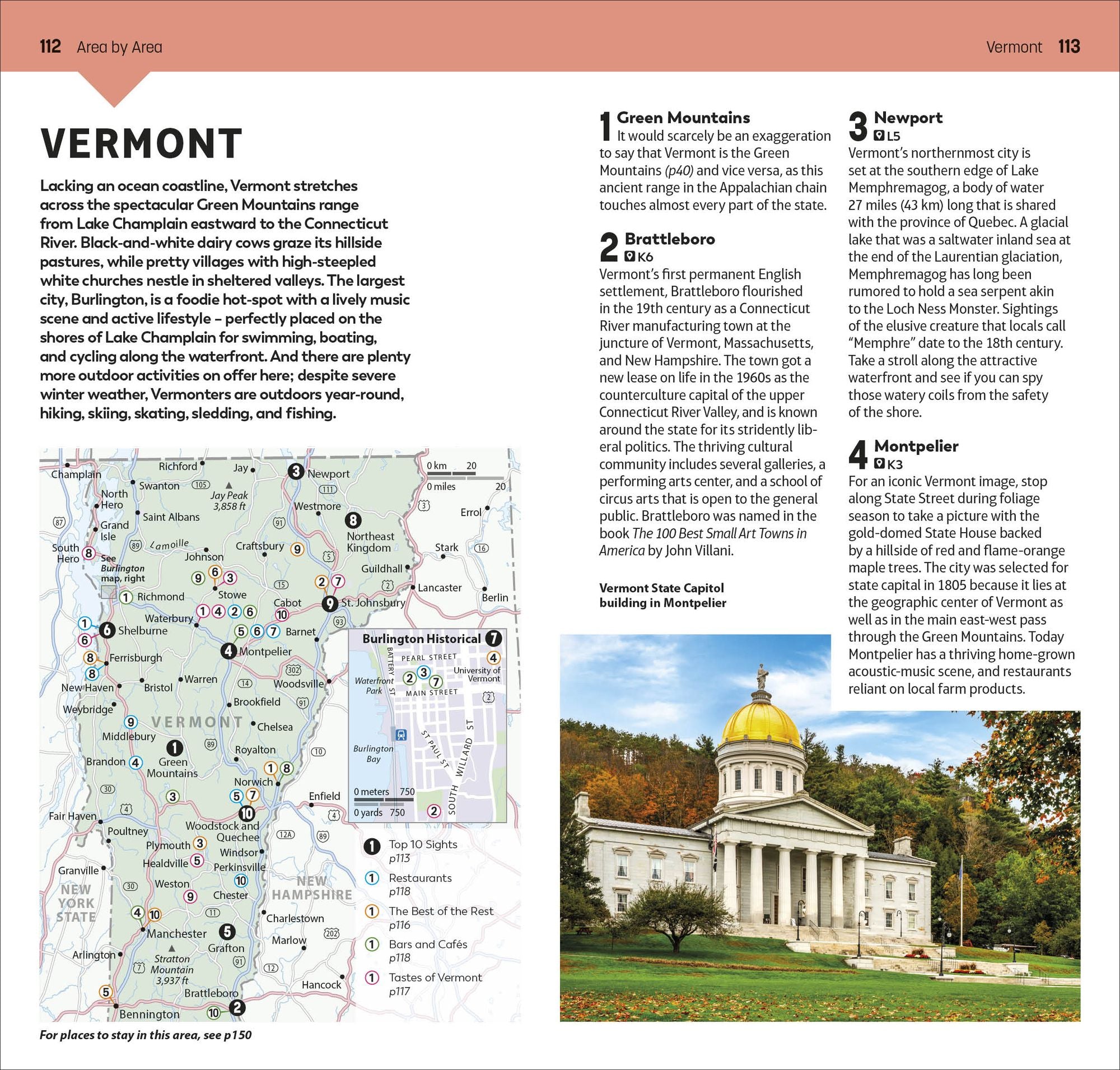DK Top 10 New England: Top 10 lists for your perfect trip, plus an all-weather folded map