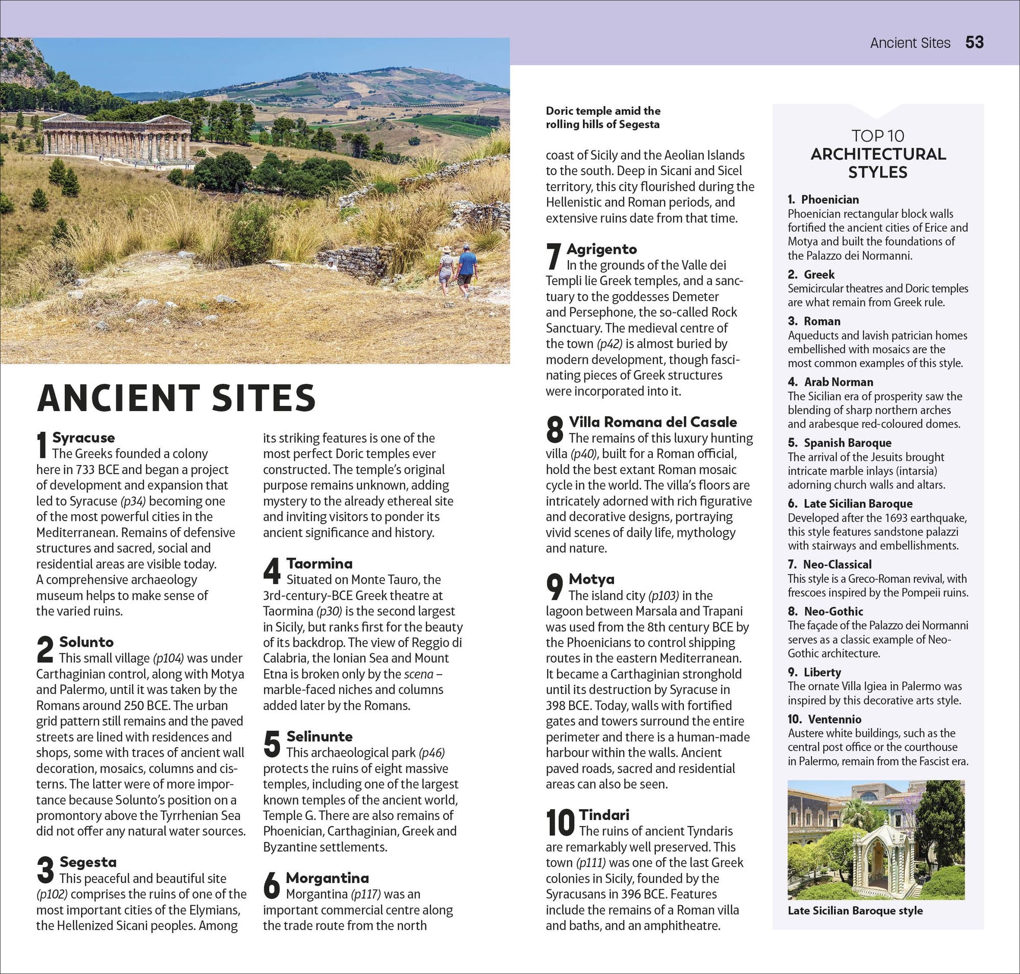 DK Top 10 Sicily: Top 10 lists for your perfect trip, plus an all-weather folded map