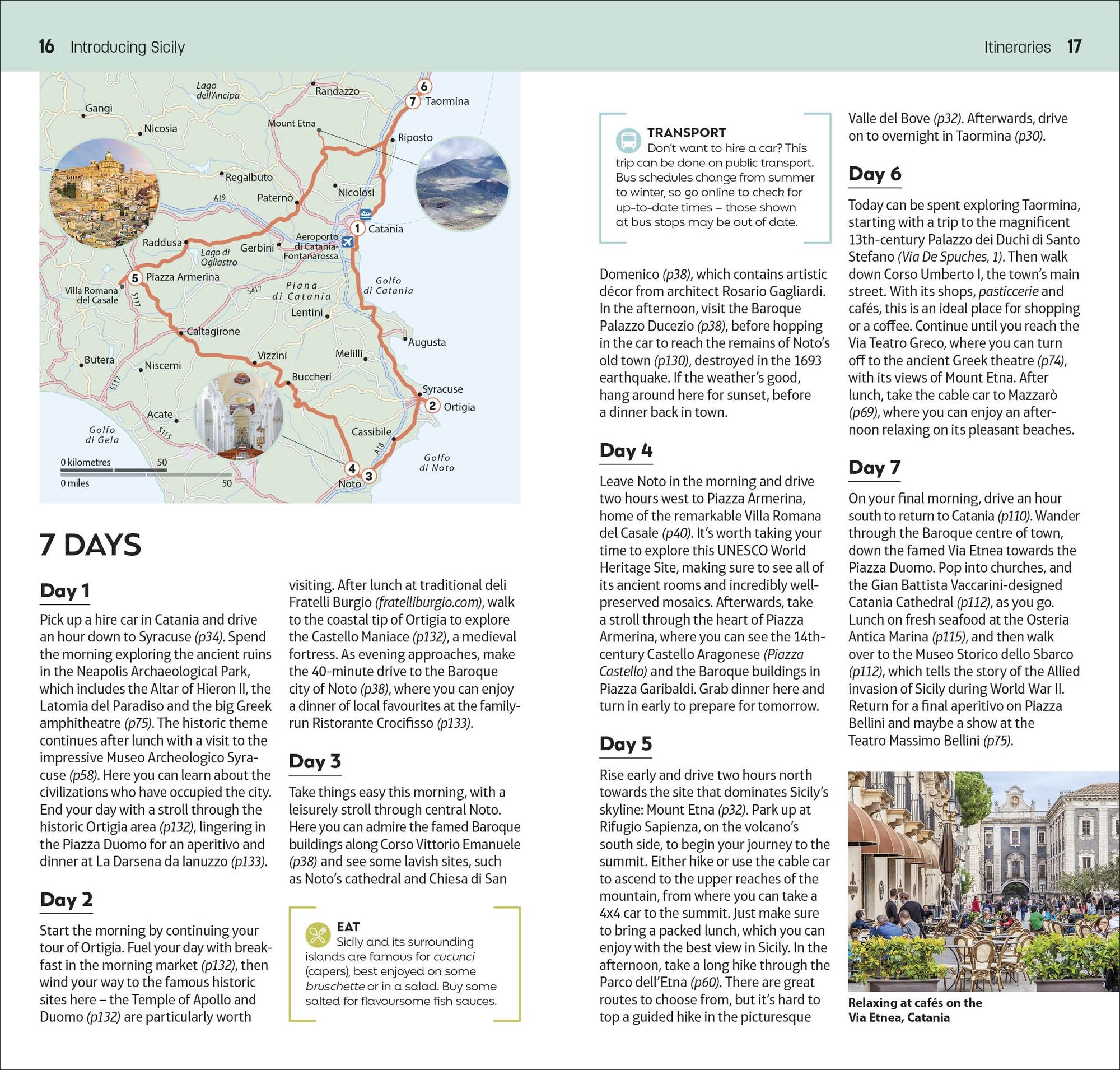 DK Top 10 Sicily: Top 10 lists for your perfect trip, plus an all-weather folded map