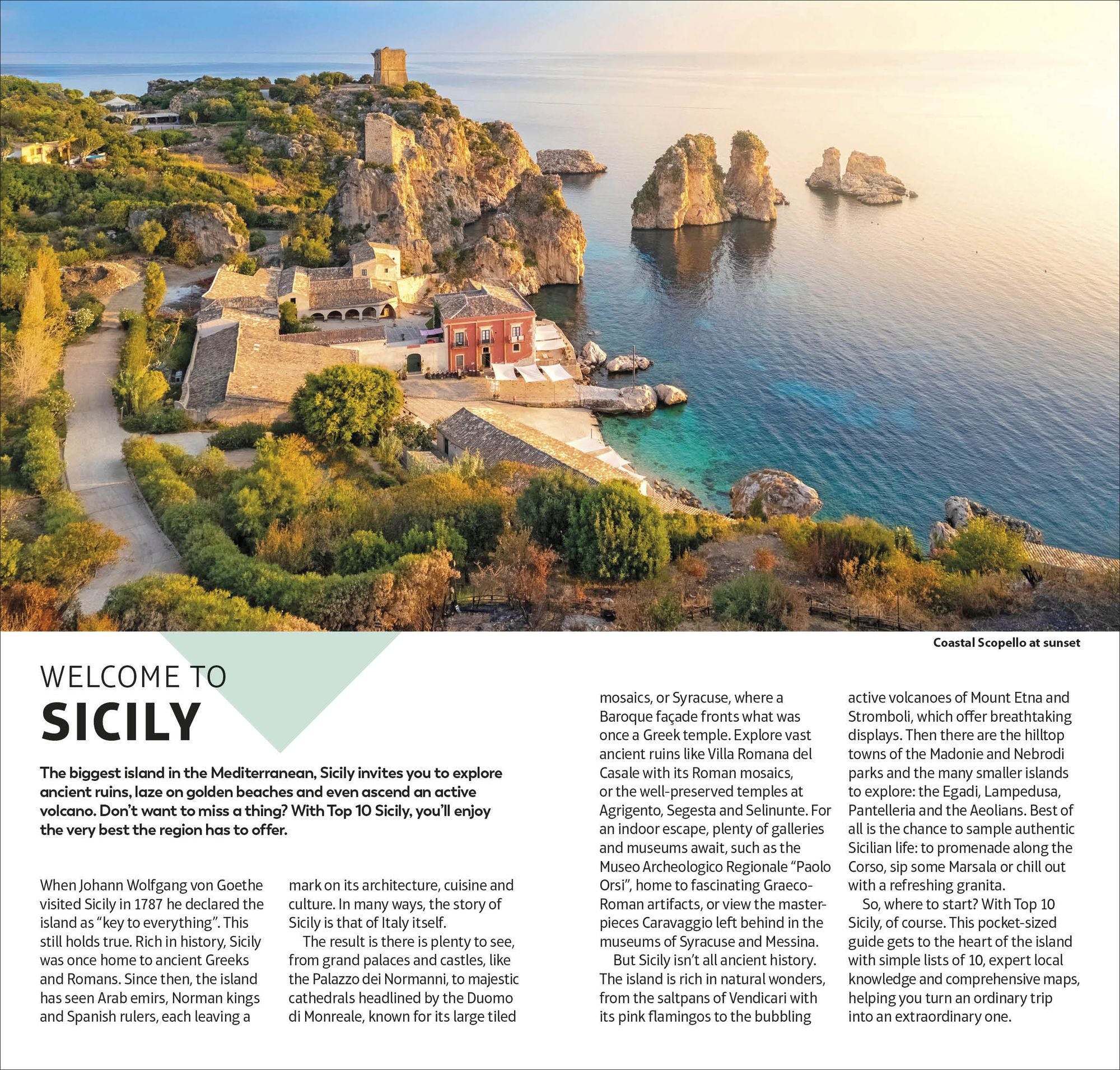 DK Top 10 Sicily: Top 10 lists for your perfect trip, plus an all-weather folded map