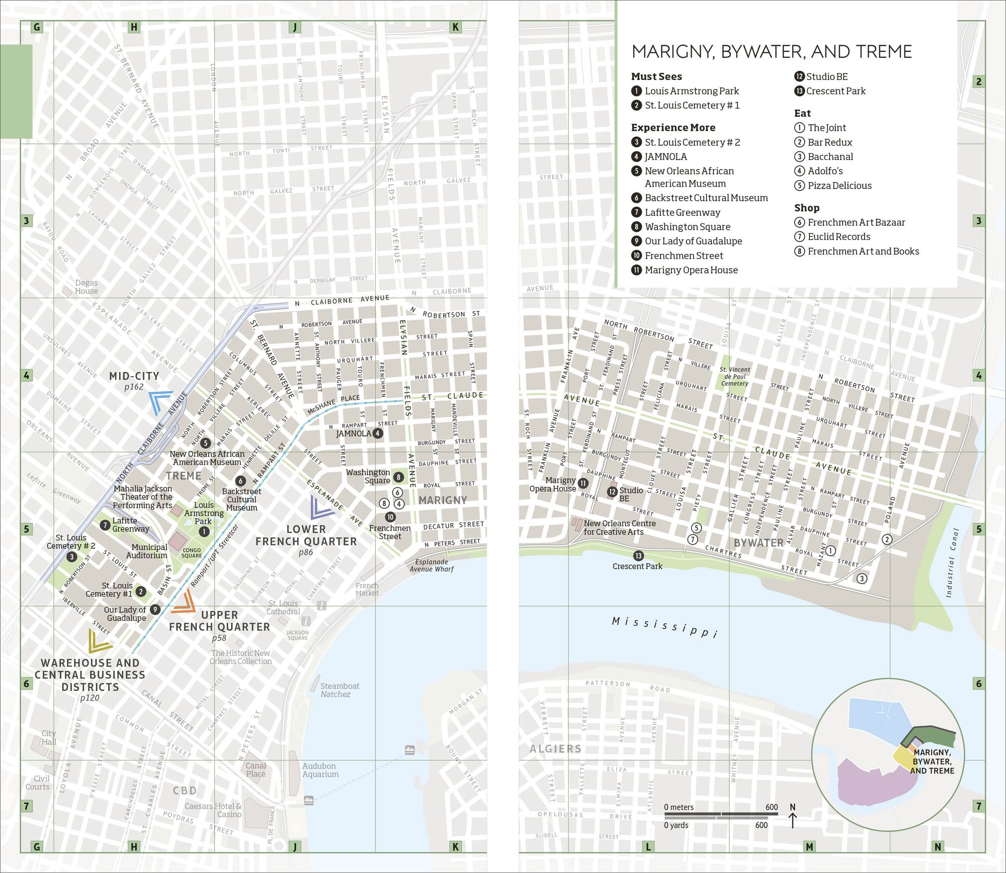 DK New Orleans: Must-See Sights. Culture & History. Detailed Maps & Tours. Covers Bourbon Street, French Quarter, &