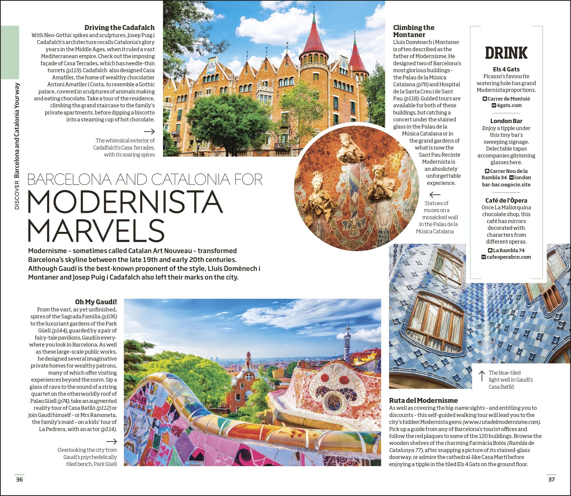 DK Barcelona and Catalonia: Must-See Sights. Culture & History. Detailed Maps & Tours. Covers Costa Brava, Girona, & more