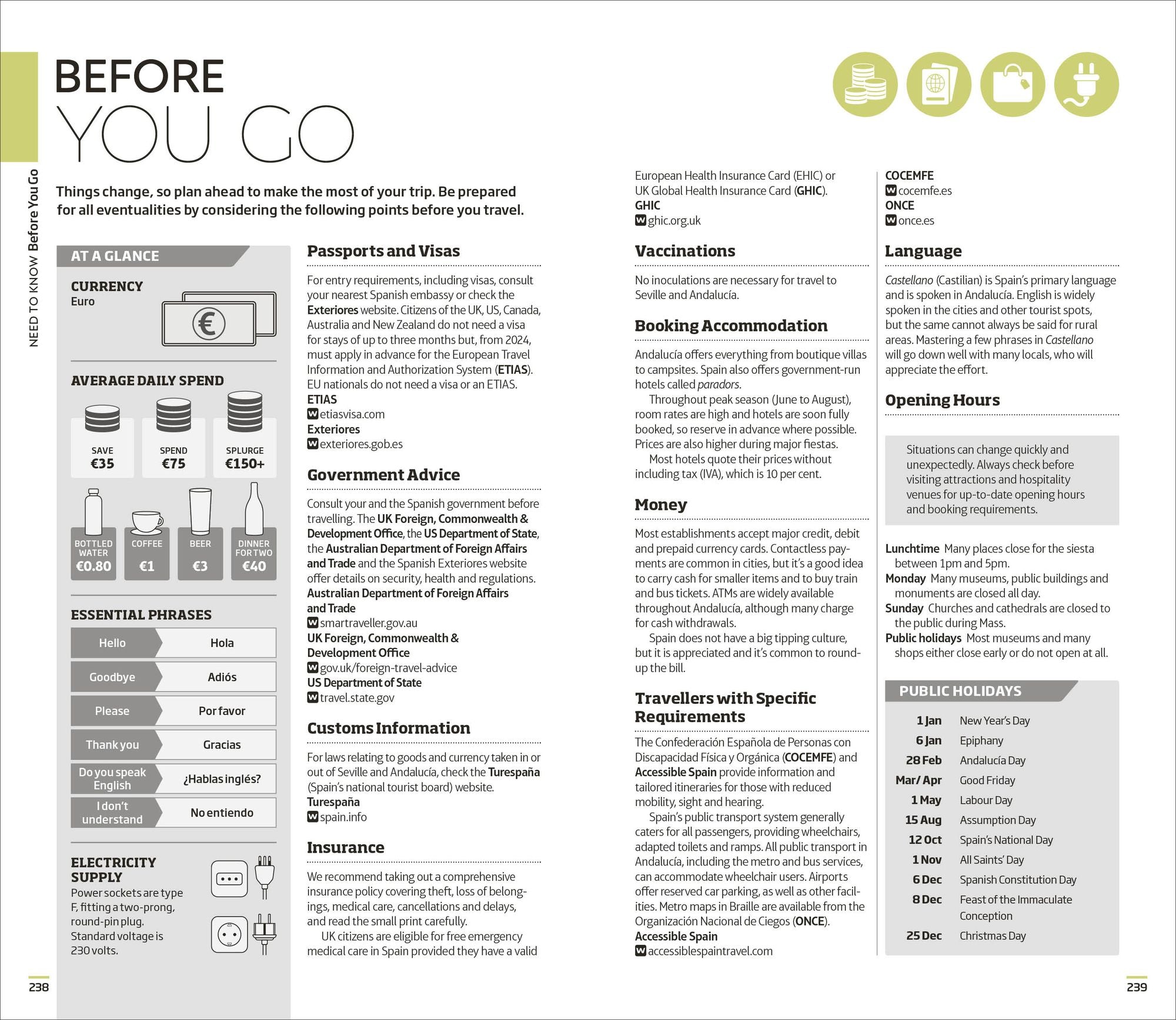 DK Seville and Andalucia: Must-See Sights. Culture & History. Detailed Maps & Tours. Covers Triana, Granada, & more