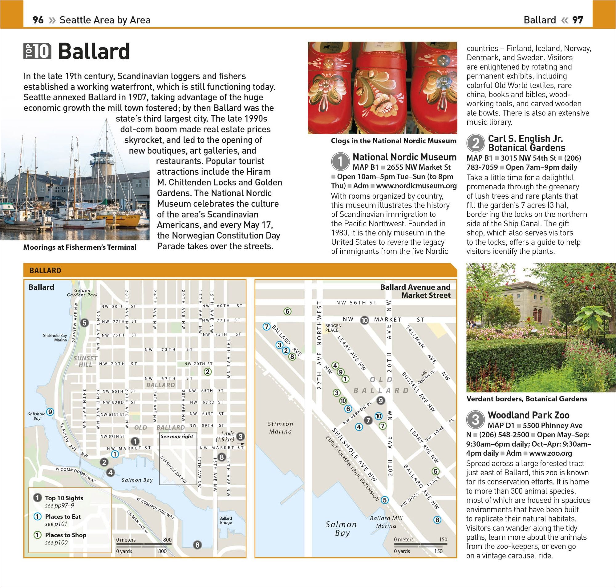 DK Top 10 Seattle: Top 10 lists for your perfect trip, plus an all-weather folded map