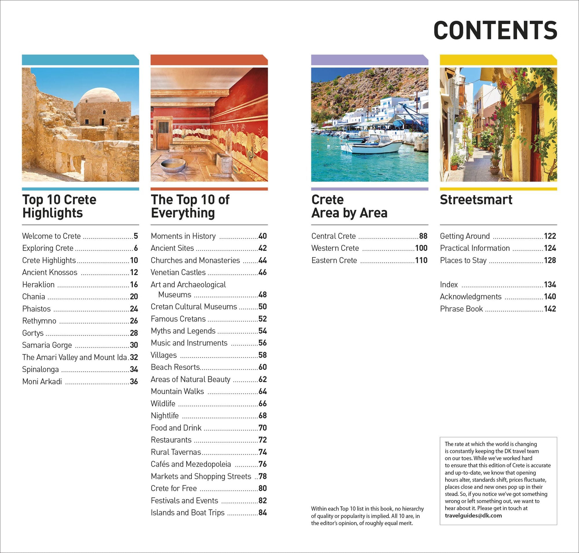 DK Top 10 Crete: Top 10 lists for your perfect trip, plus an all-weather folded map