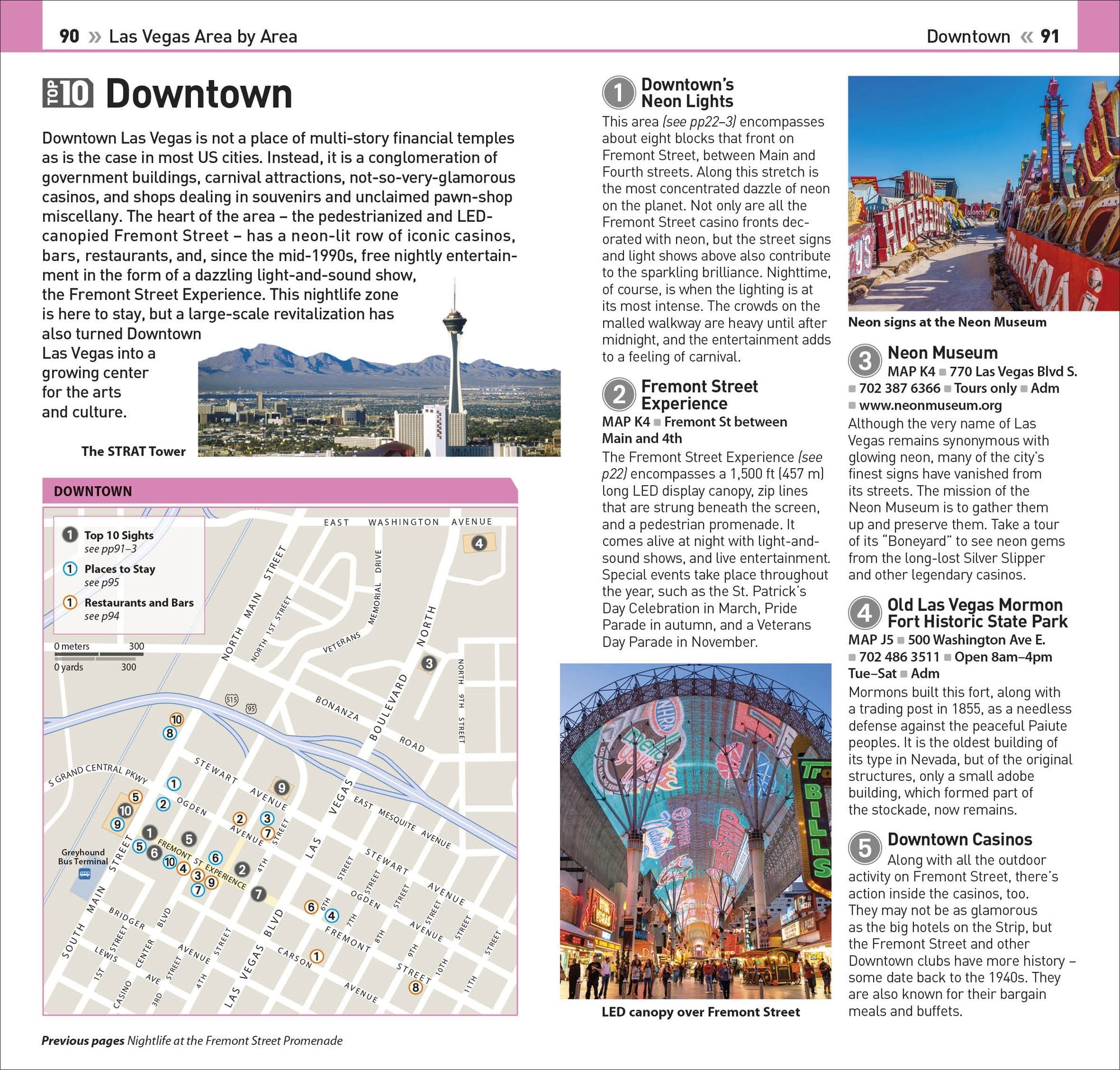 DK Top 10 Las Vegas: Top 10 lists for your perfect trip, plus an all-weather folded map