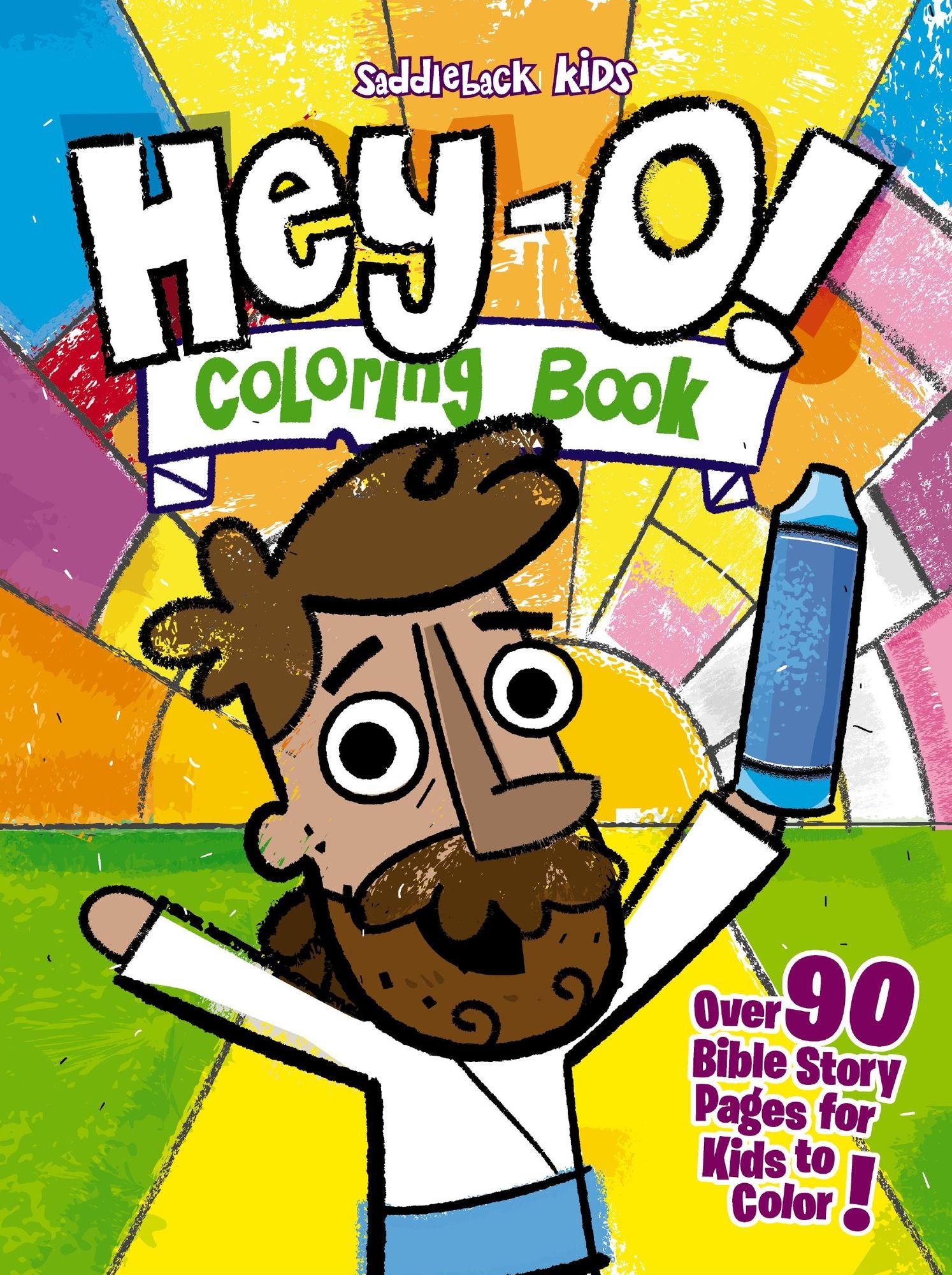 Hey-O! Coloring Book: Over 90 Bible Story Pages for Kids to Color