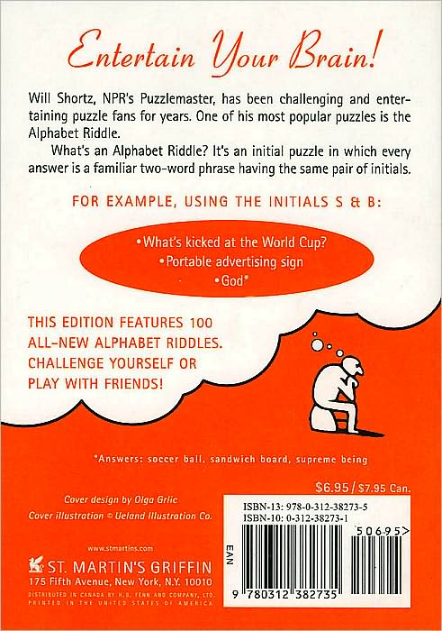 Will Shortz's Mind Games: 100 Alphabet Riddles: 100 Alphabet Riddles