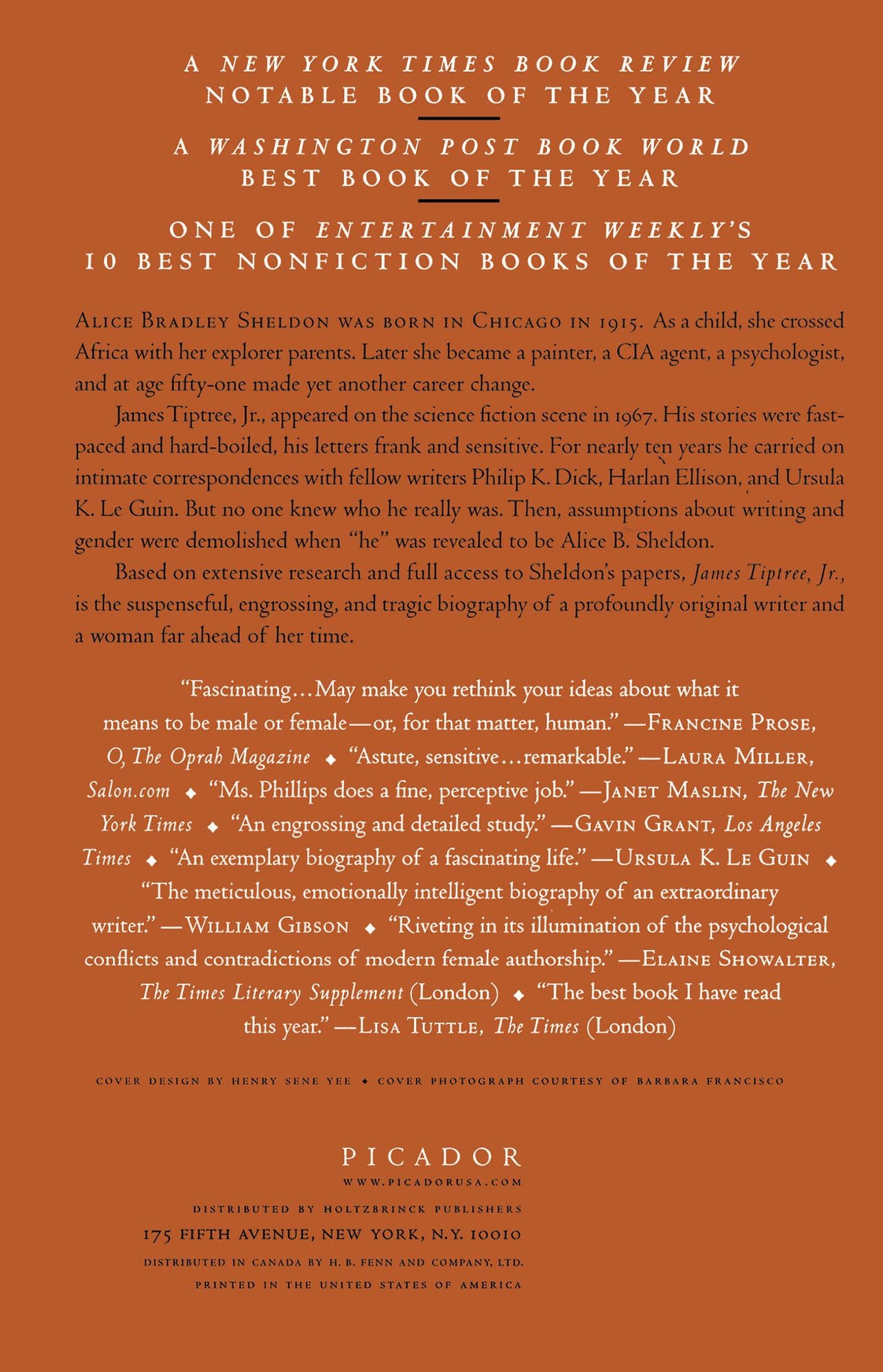James Tiptree, Jr.: The Double Life of Alice B. Sheldon