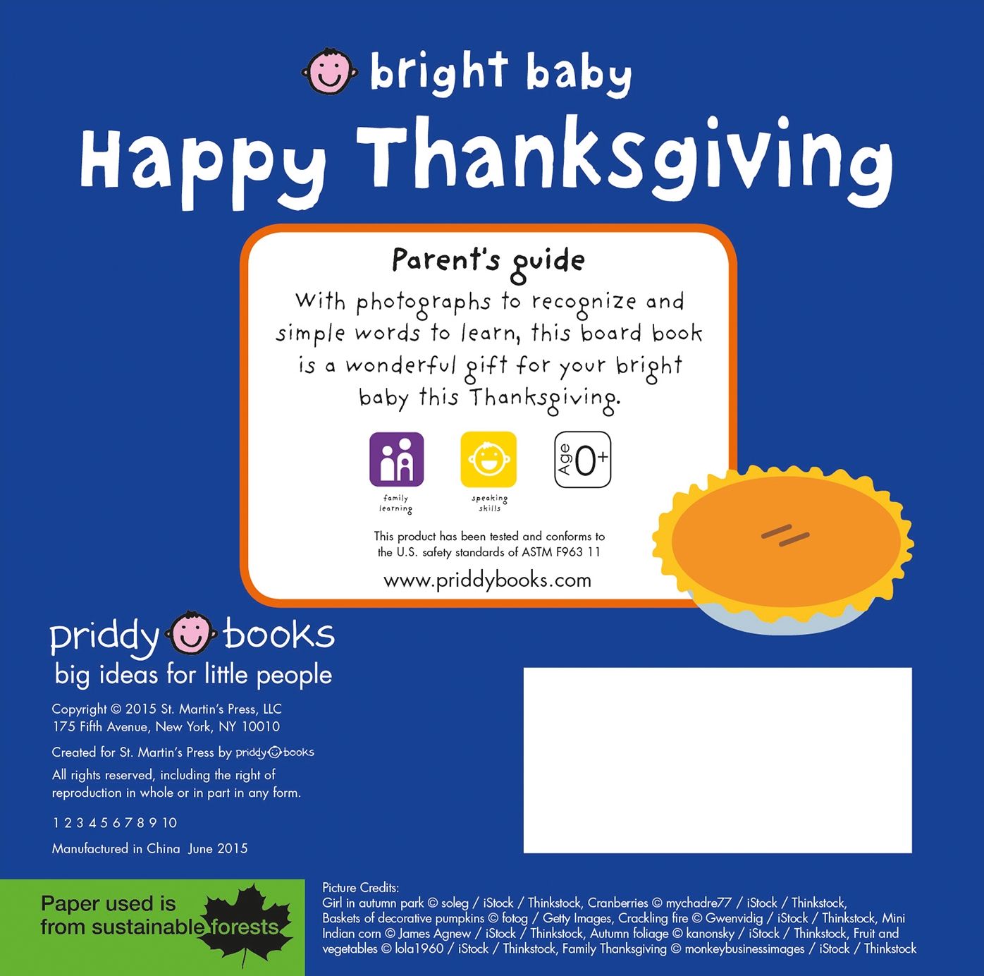 Happy Thanksgiving (Bright Baby)