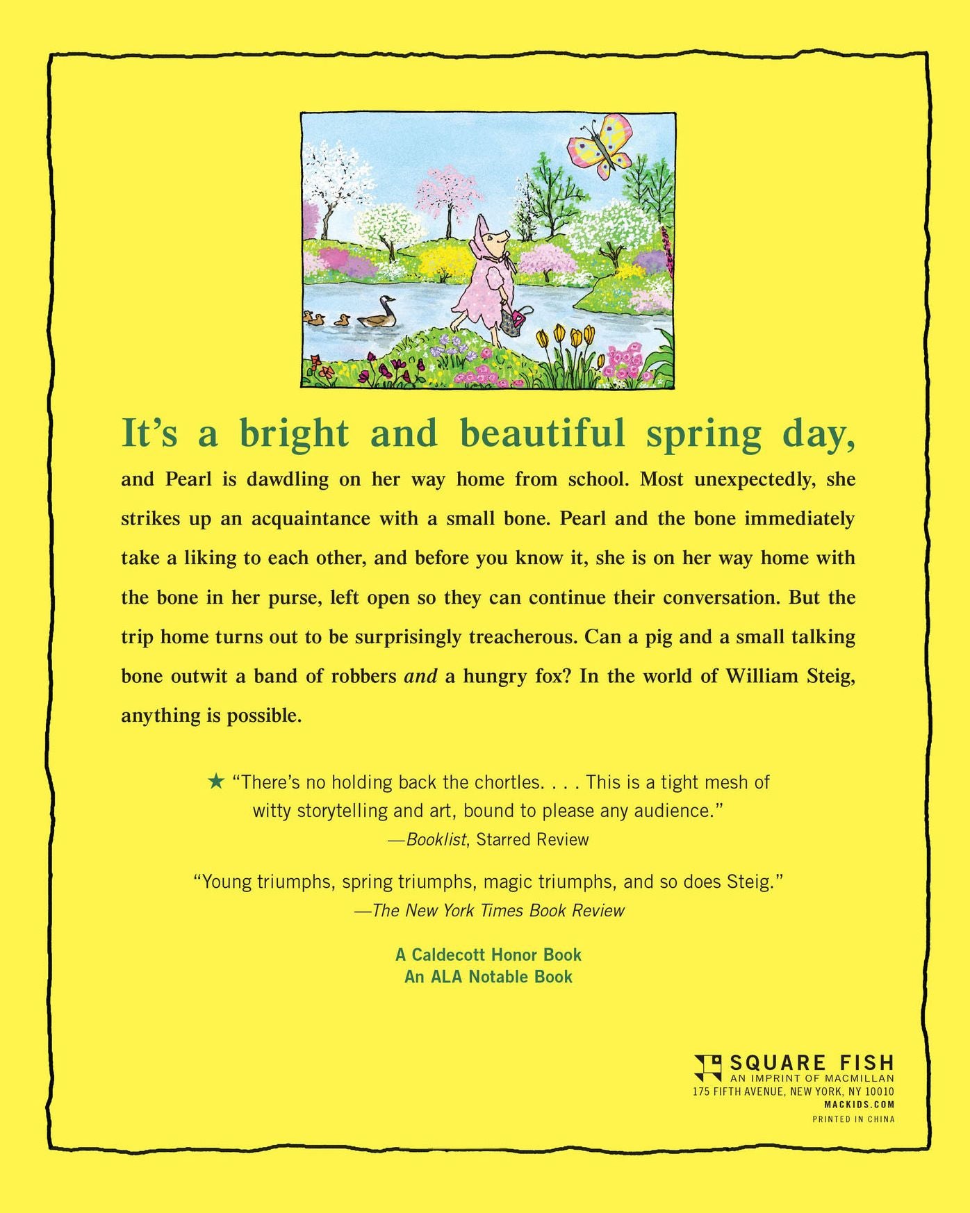 The Amazing Bone: (Caldecott Honor Book)