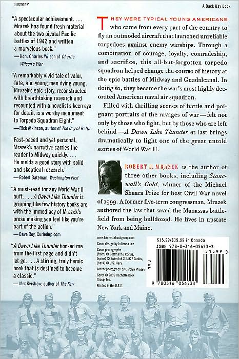 A Dawn Like Thunder: The True Story of Torpedo Squadron Eight