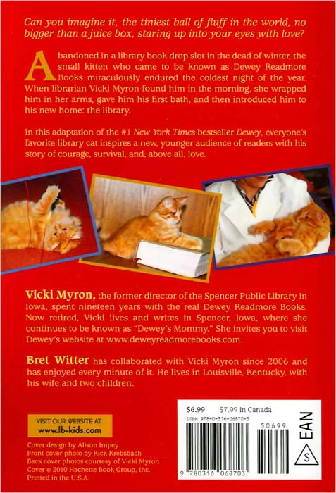 Dewey the Library Cat: A True Story